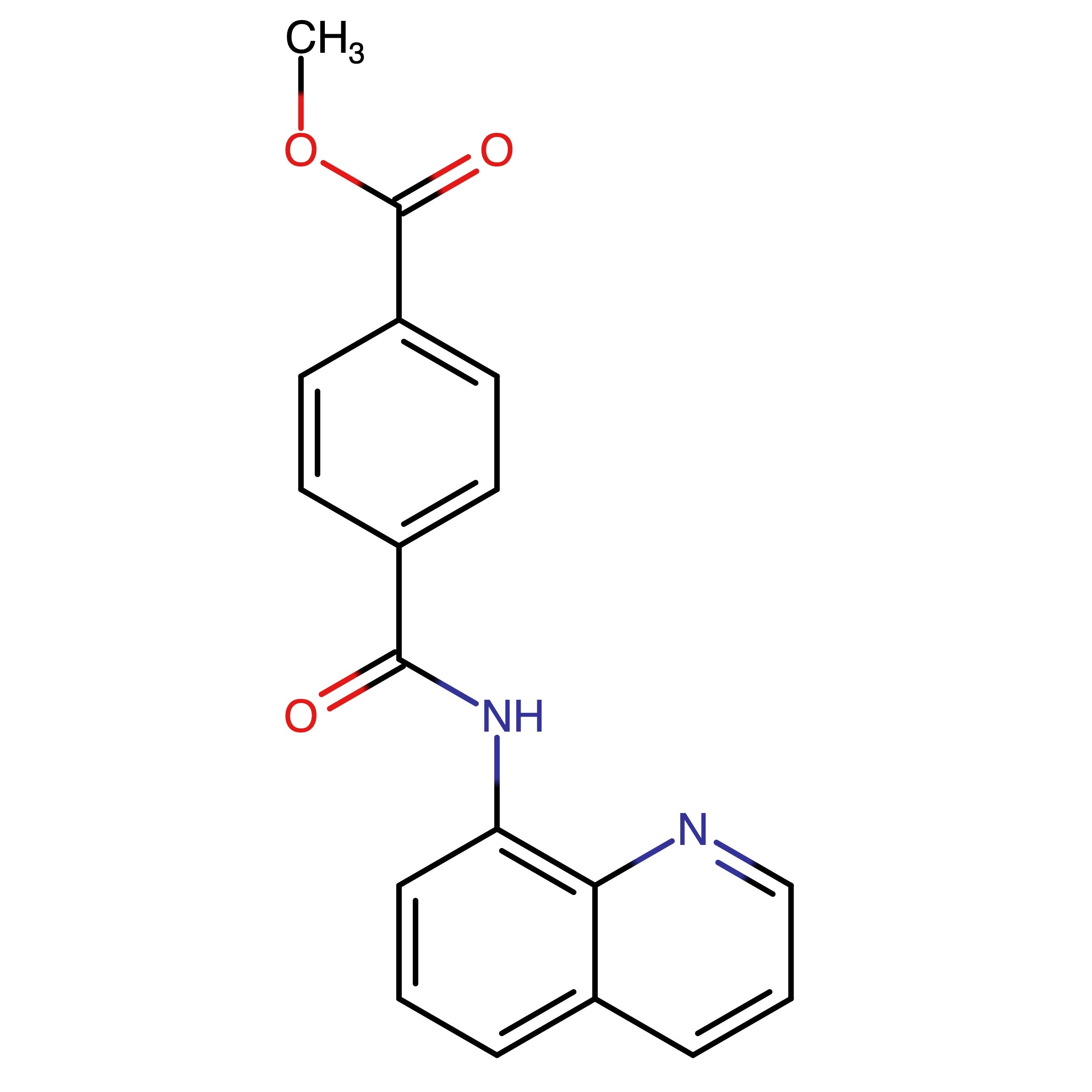 CAS 878687-85-5 | Methyl 4-(quinolin-8-ylcarbamoyl)benzoate