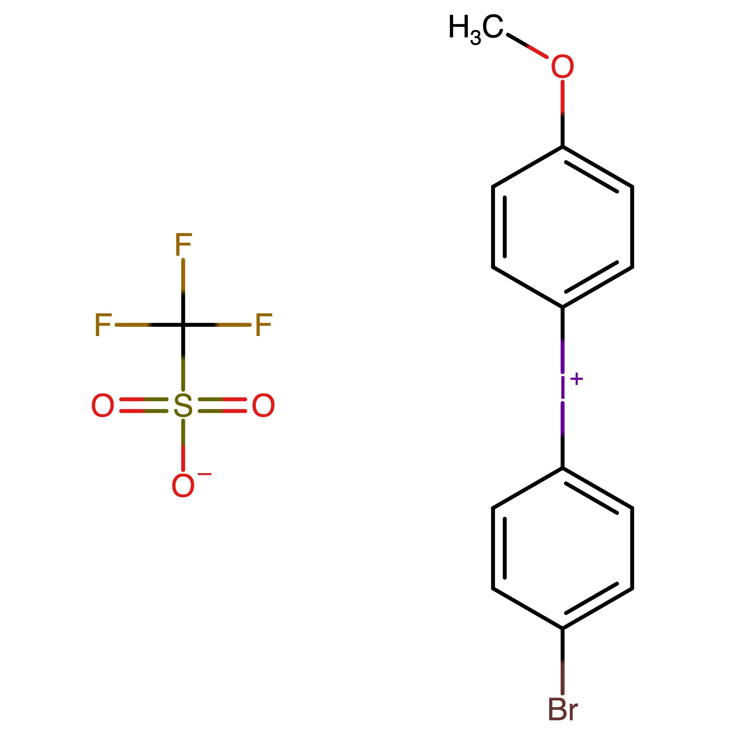 CAS 1011501-97-5 | (4-Bromophenyl)(4-methoxyphenyl)iodonium triflate
