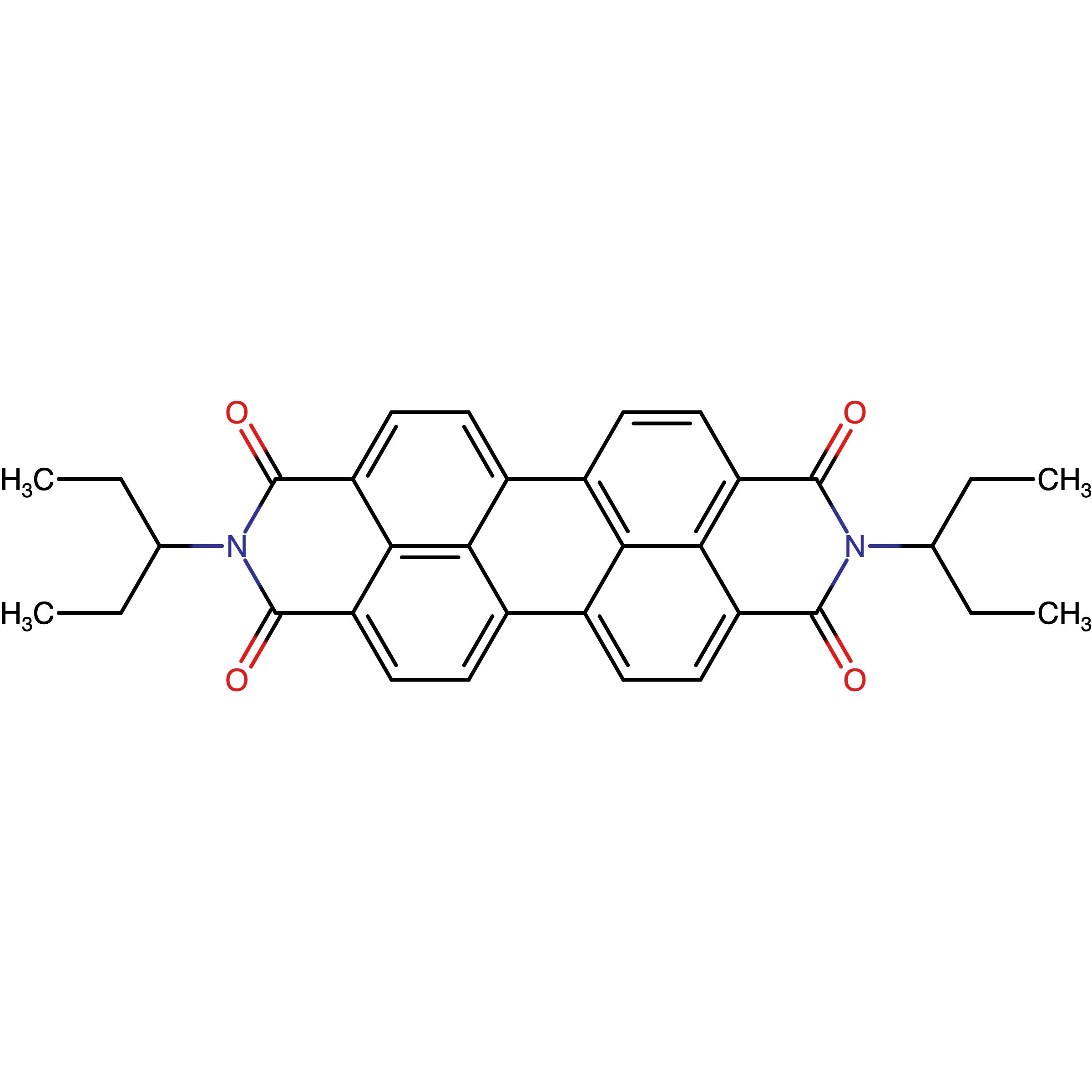 CAS 110590-81-3 | N,N'-bis(1-ethylpropyl)-3,4:9,10-perylenebis(dicarboximide) | MFCD00799275