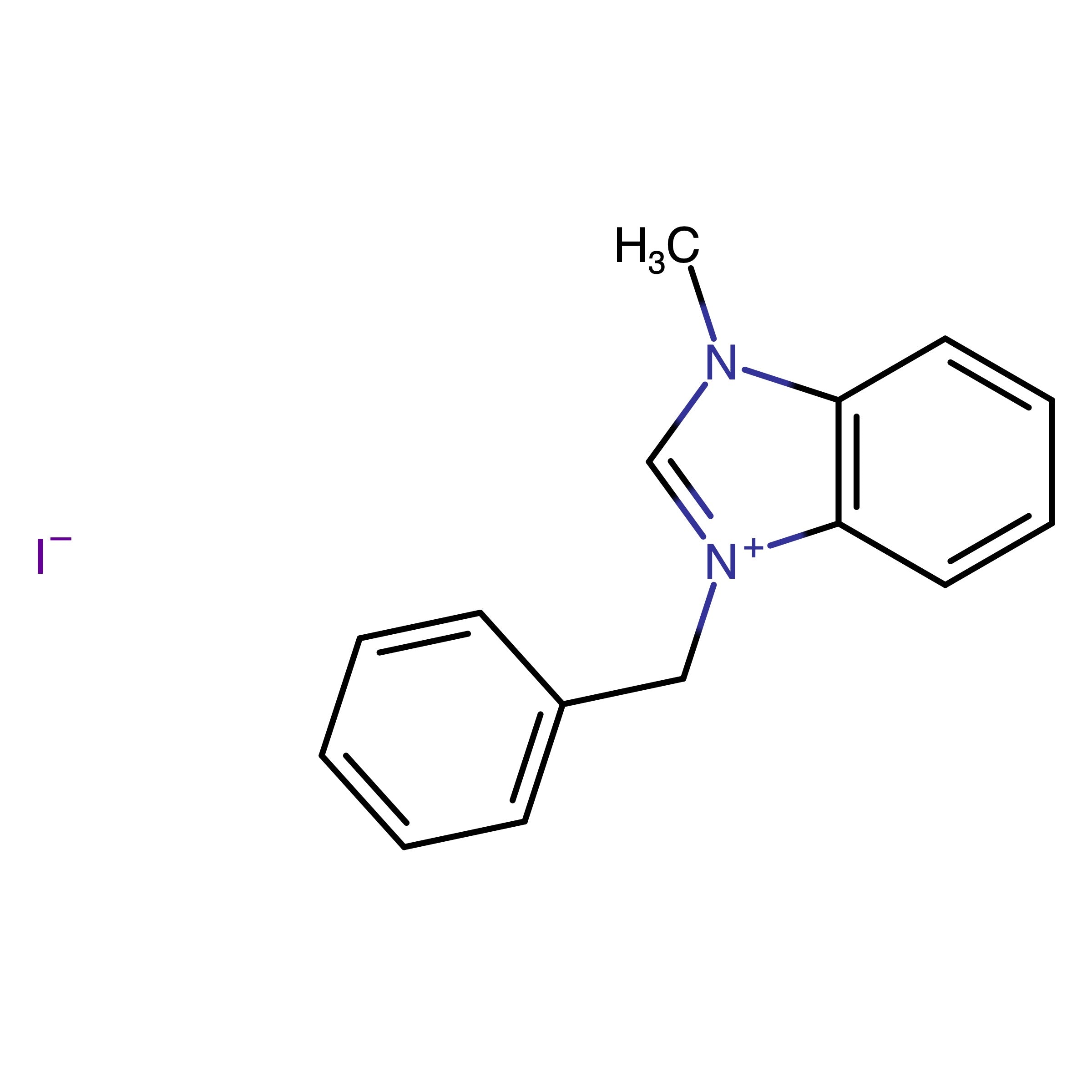 CAS 56463-13-9 | 3-Benzyl-1-methyl-1H-benzo[d]imidazol-3-ium iodide
