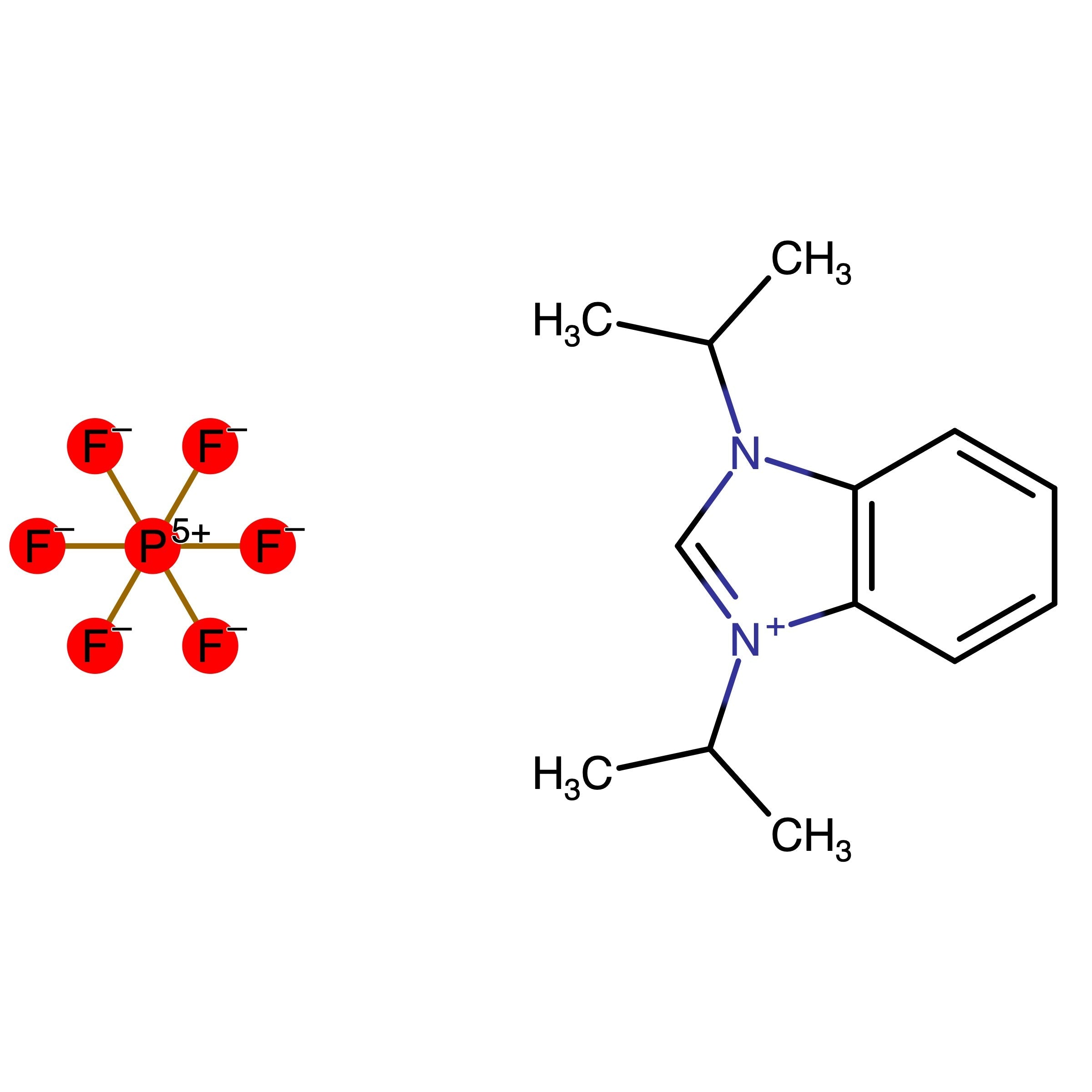 CAS 1096001-37-4 | 1,3-(Propan-2yl)-benzimidazolium hexafluorophosphate