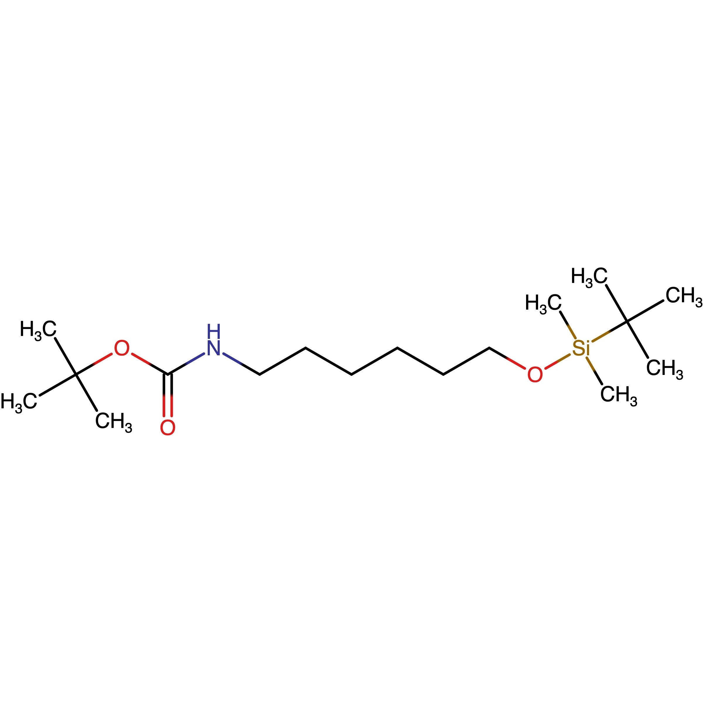 CAS 1321591-53-0 | tert-Butyl (6-((tert-butyldimethylsilyl)oxy)hexyl)carbamate