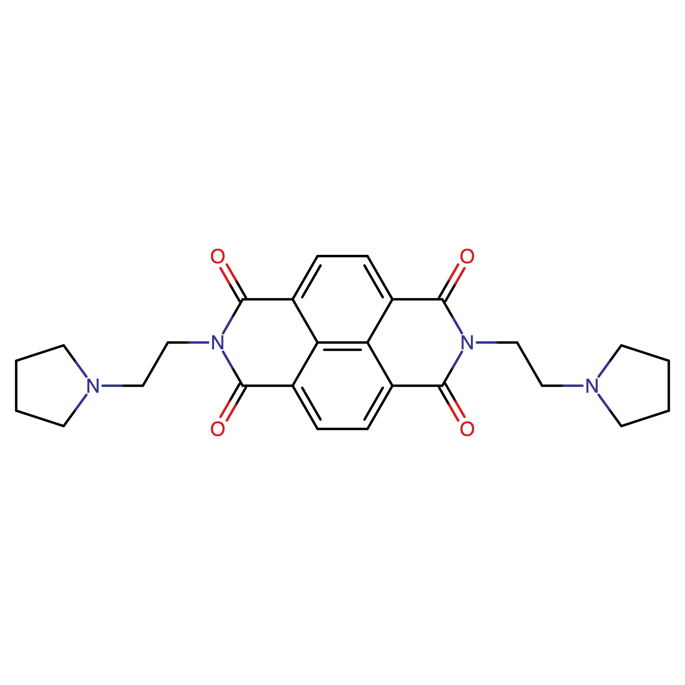 CAS 3660-30-8 | 2,7-Bis(2-(pyrrolidin-1-yl)ethyl)benzo[lmn][3,8]phenanthroline-1,3,6,8(2H,7H)-tetraone