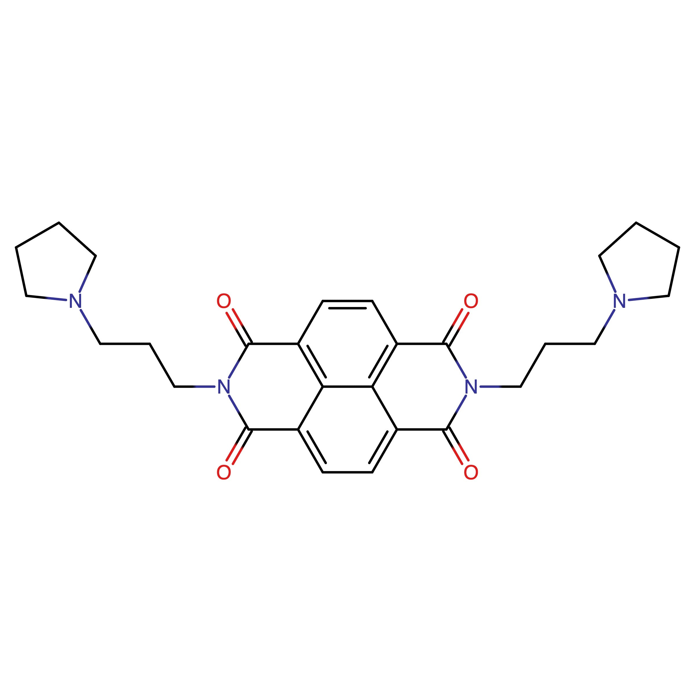 CAS 1067894-89-6 | 2,7-Bis(3-(pyrrolidin-1-yl)propyl)benzo[lmn][3,8]phenanthroline-1,3,6,8(2H,7H)-tetraone