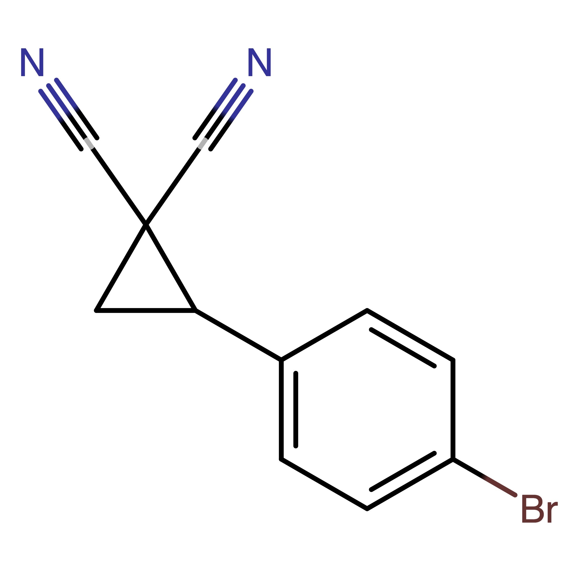 CAS 170169-87-6 | 2-(4-Bromophenyl)cyclopropane-1,1-dicarbonitrile