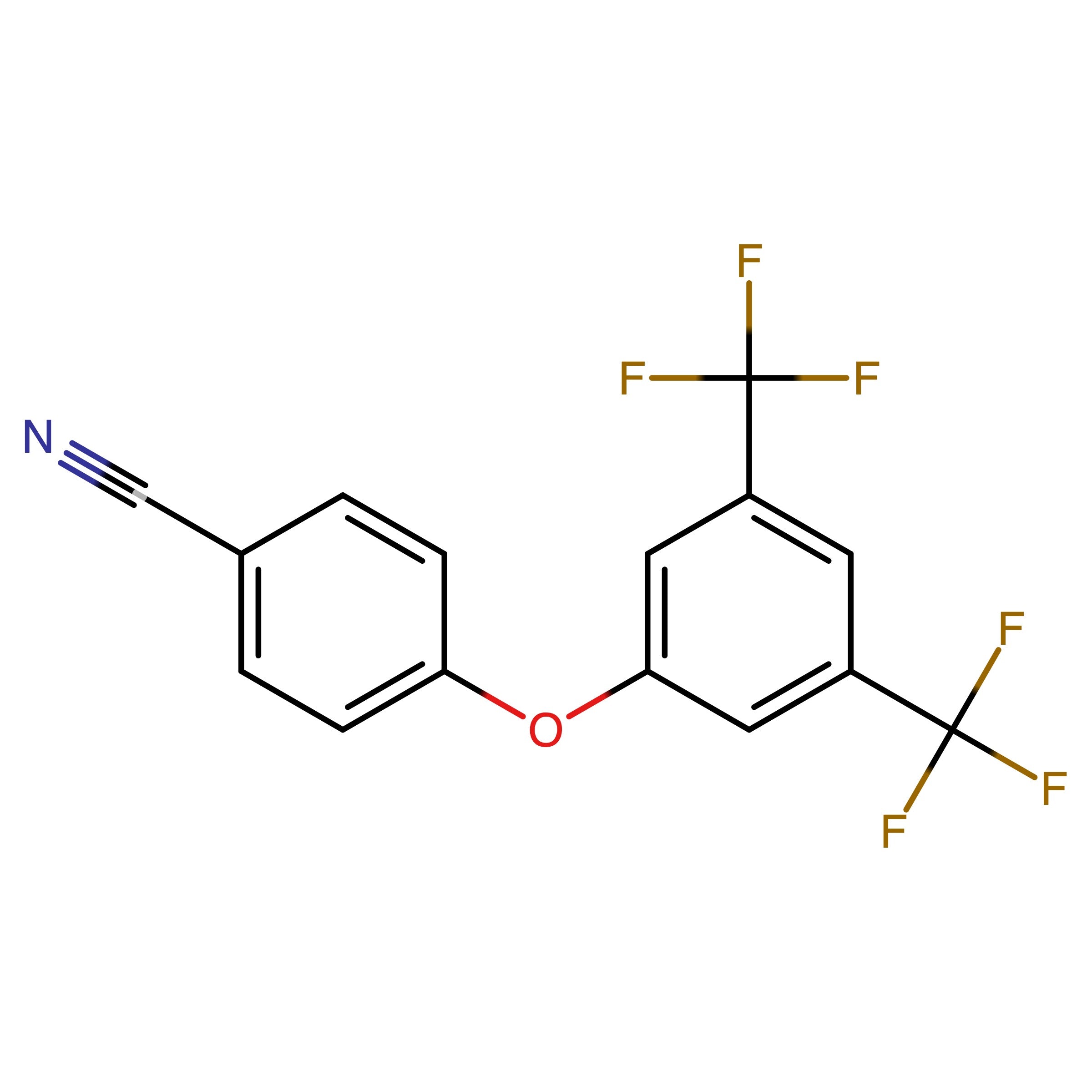 CAS 243128-43-0 | 4-(3,5-Bis(trifluoromethyl)phenoxy)benzonitrile