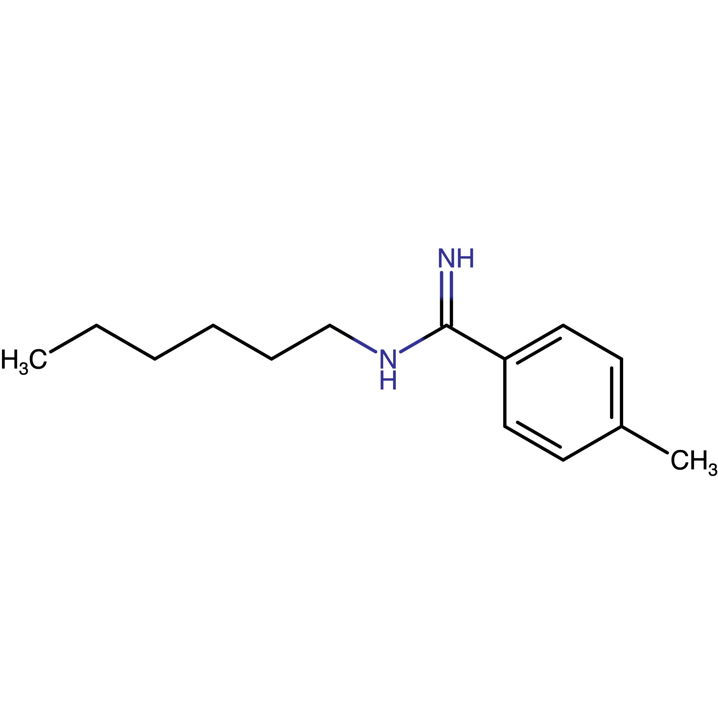 CAS 1700624-74-3 | N-Hexyl-4-methylbenzenecarboximidamide