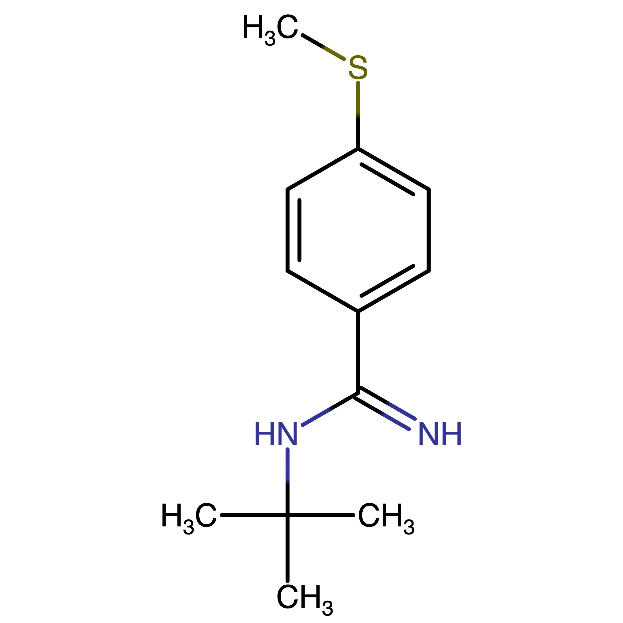 CAS 1695960-45-2 | N-tert-Butyl-4-(methylthio)benzenecarboximidamide