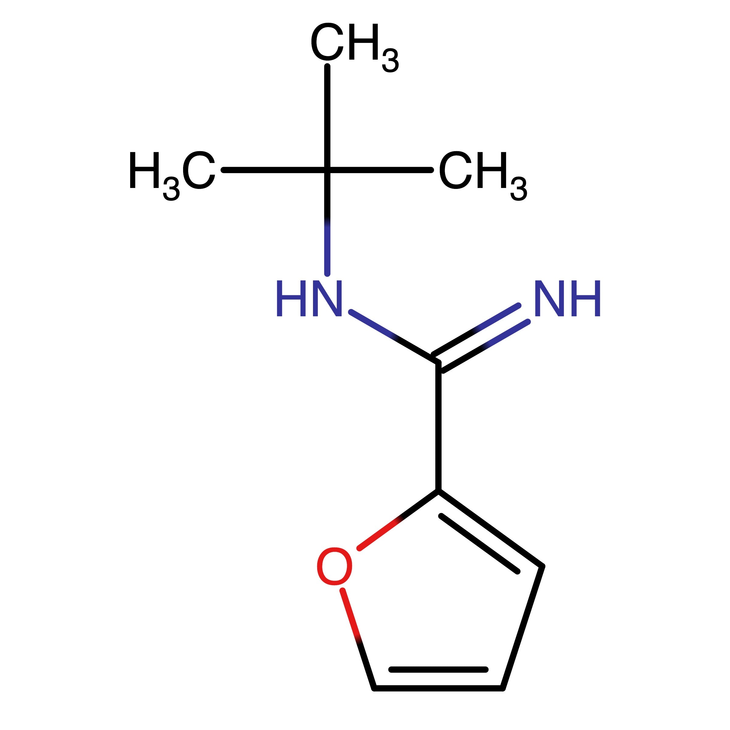 CAS 1342685-55-5 | N-tert-Butylfuran-2-carboximidamide