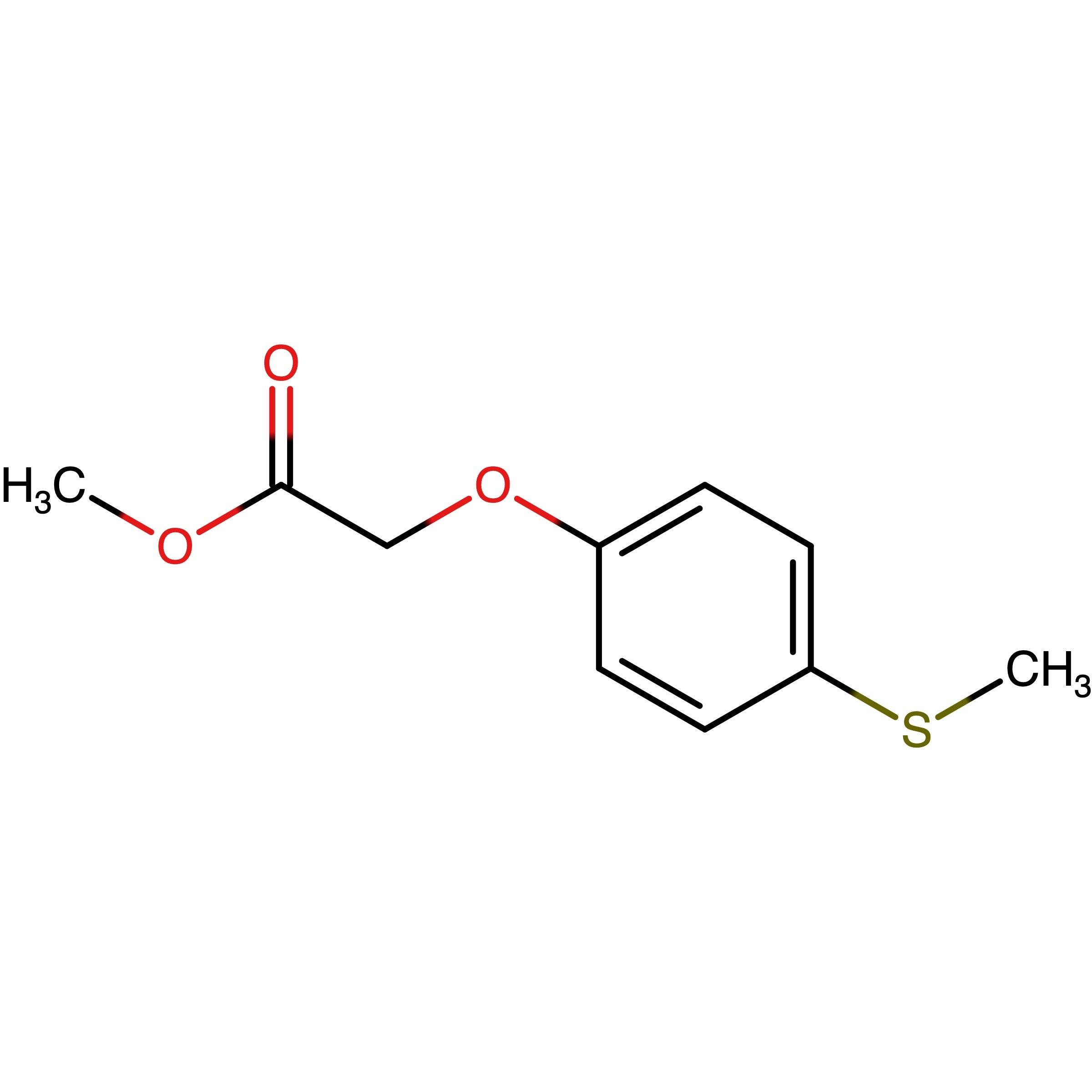 CAS 56077-76-0 | Methyl 2-(4-(methylthio)phenoxy)acetate