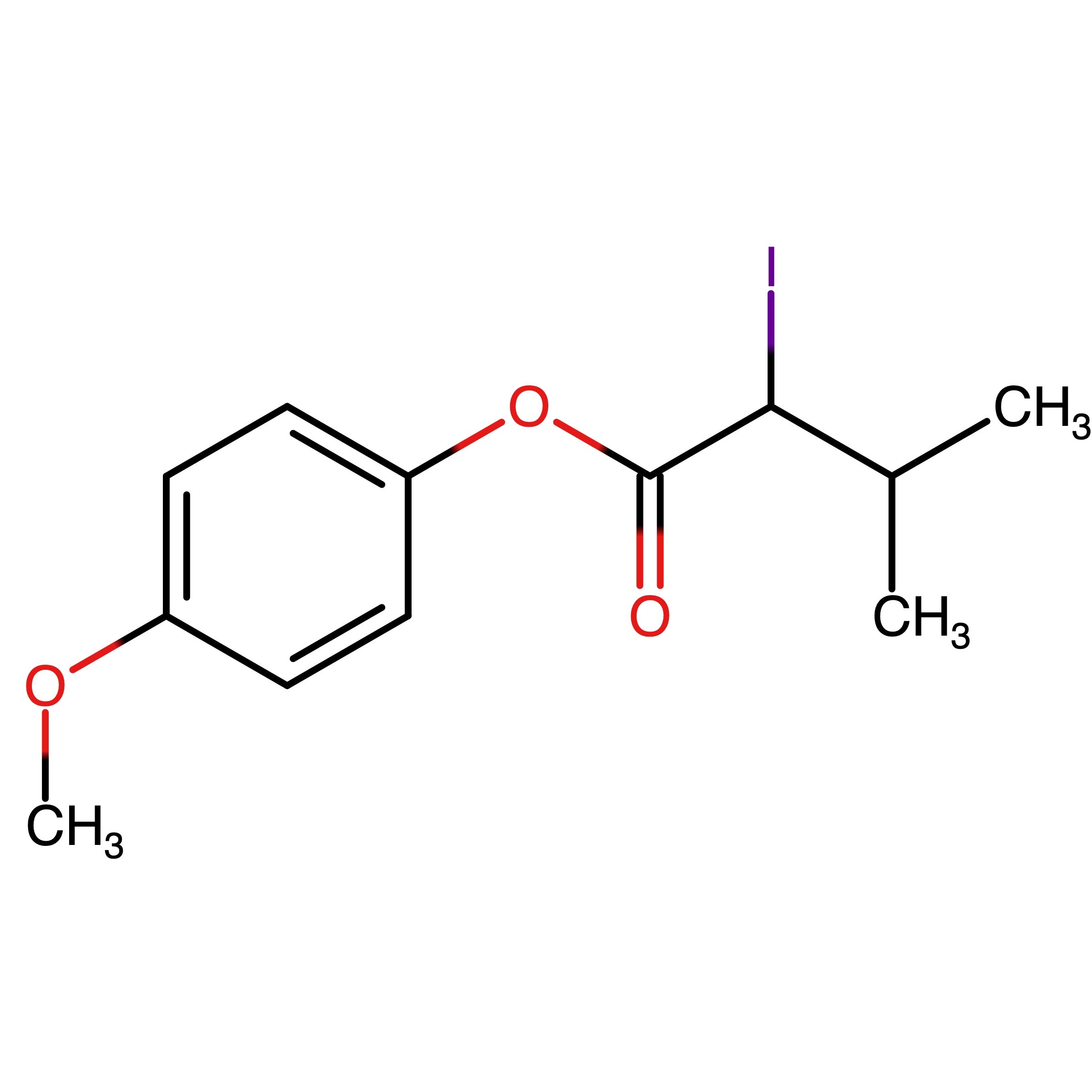 CAS 1612216-47-3 | 4-Methoxyphenyl 2-iodo-3-methylbutanoate