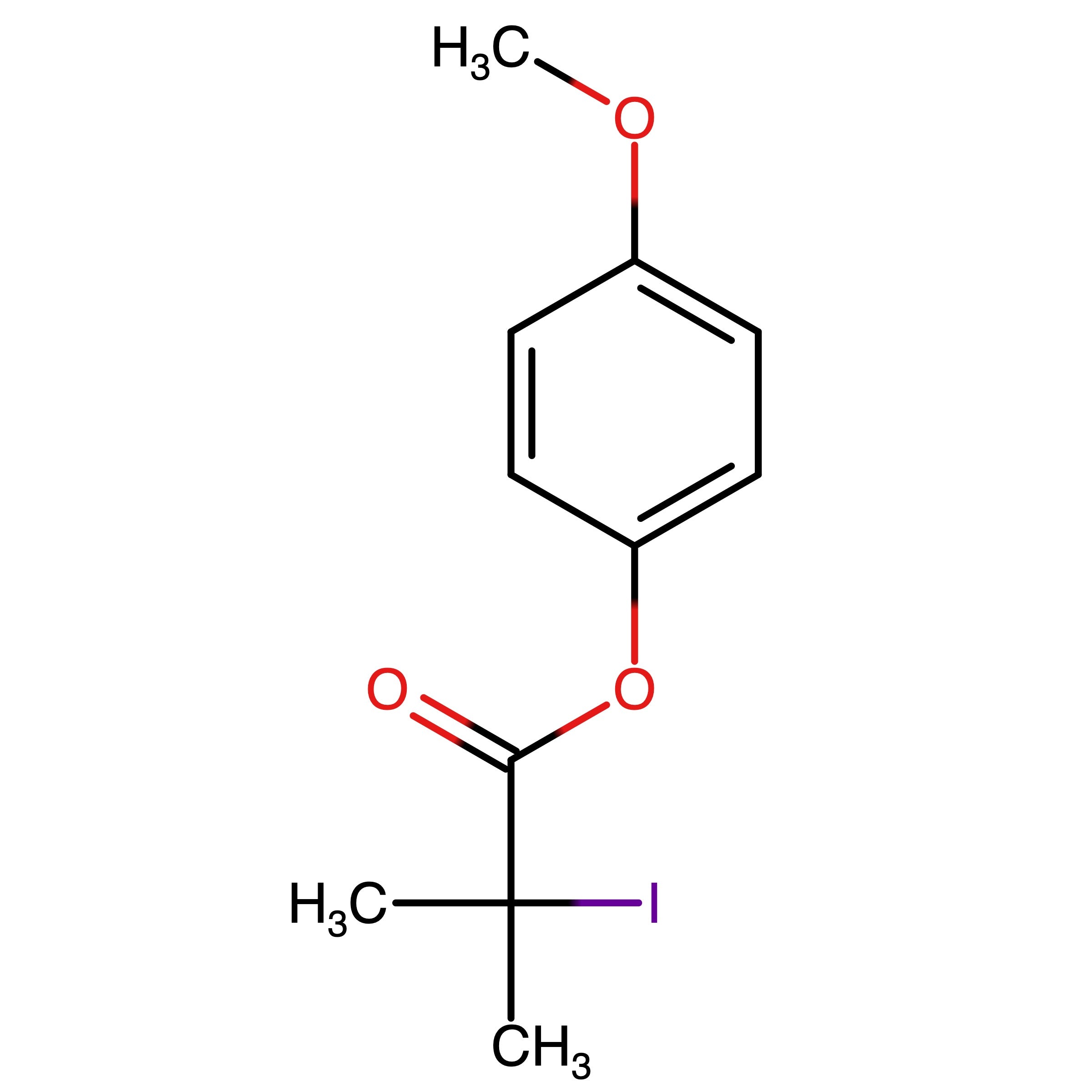 CAS 1612216-60-0 | 4-Methoxyphenyl 2-iodo-2-methylpropanoate