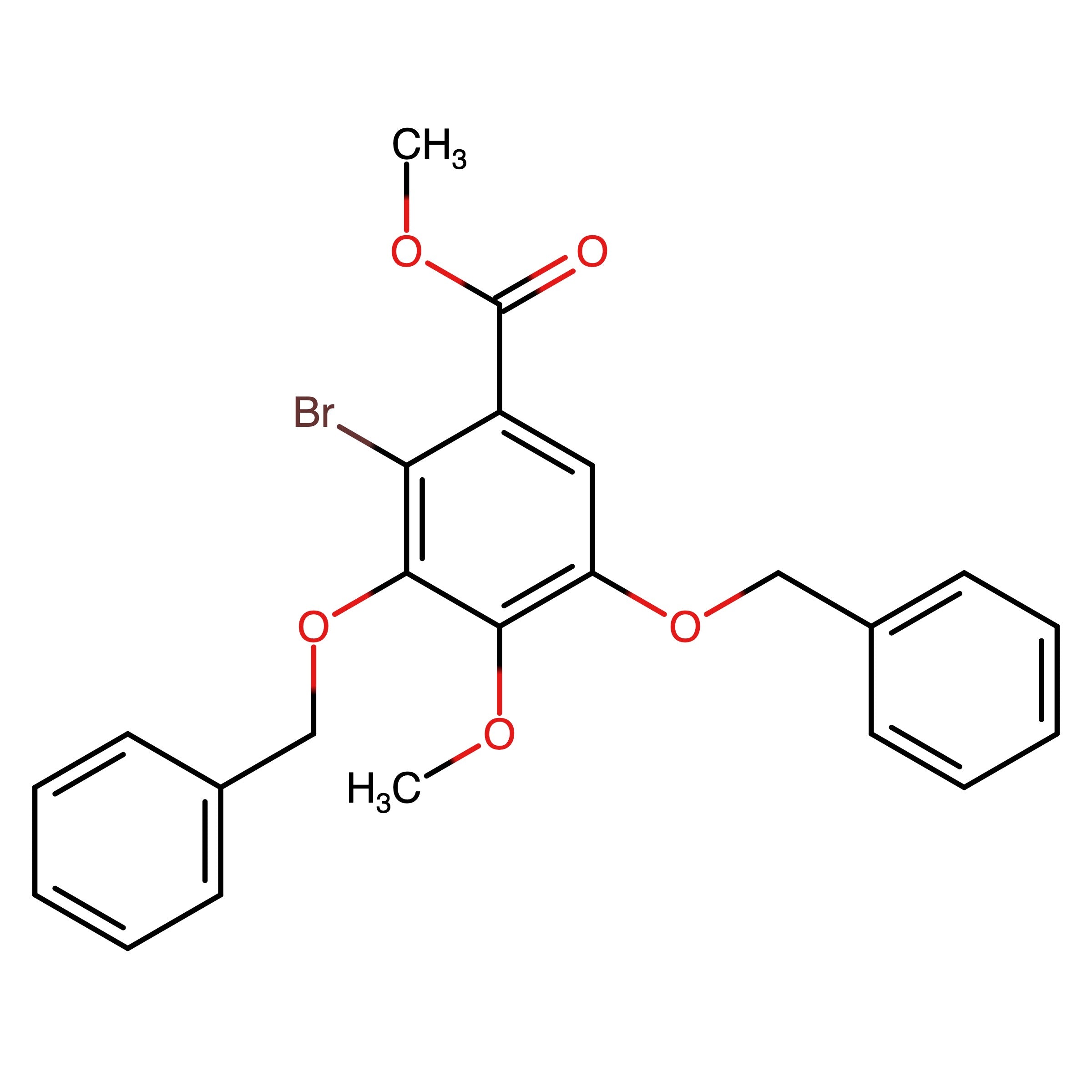 CAS 1616784-55-4 | Methyl 3,5-bis(benzyloxy)-2-bromo-4-methoxybenzoate