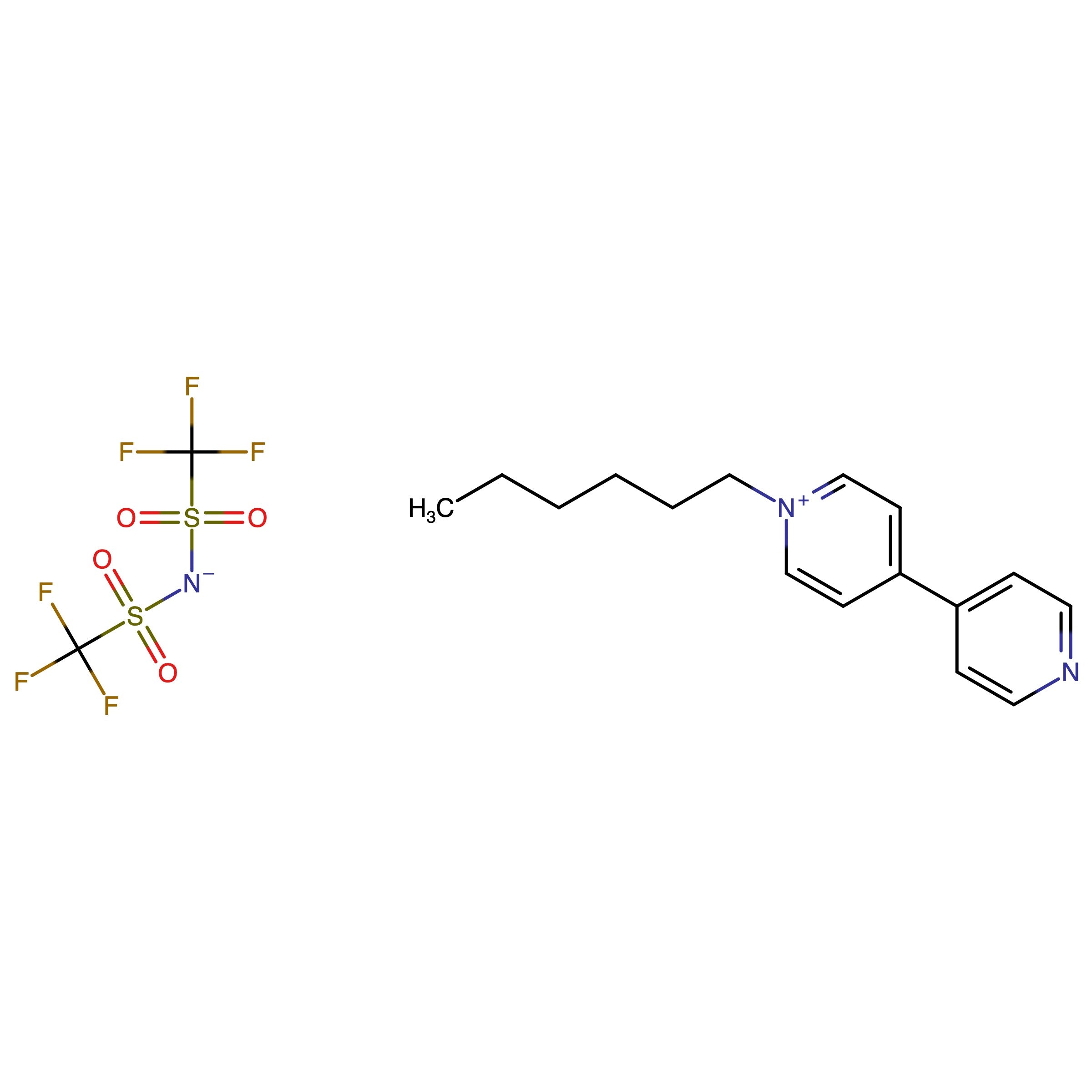 CAS 1590422-33-5 | 1-Hexyl-[4,4'-bipyridin]-1-ium bis((trifluoromethyl)sulfonyl)amide
