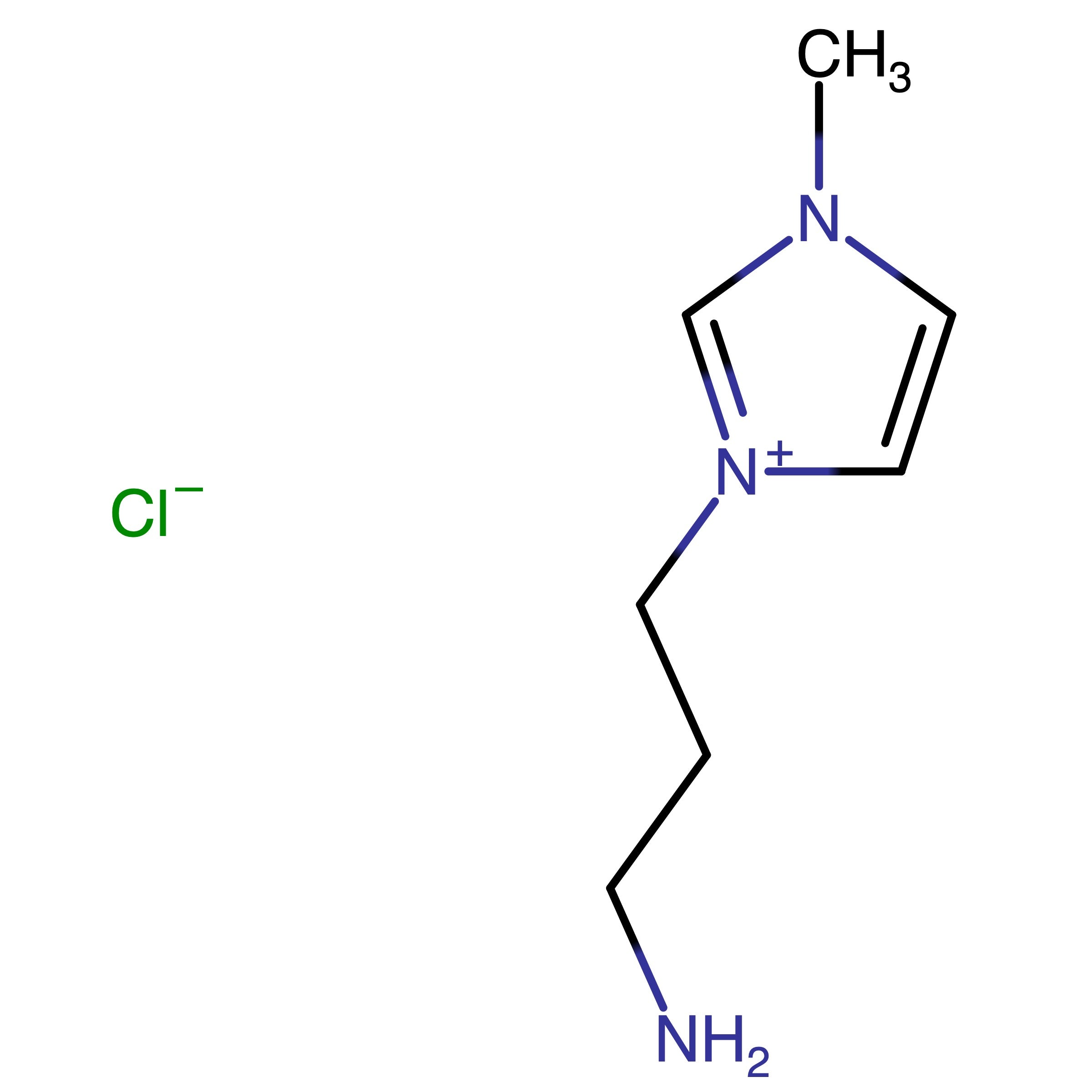 CAS 909412-59-5 | 3-(3-Aminopropyl)-1-methyl-1H-imidazol-3-ium chloride | MFCD20701859