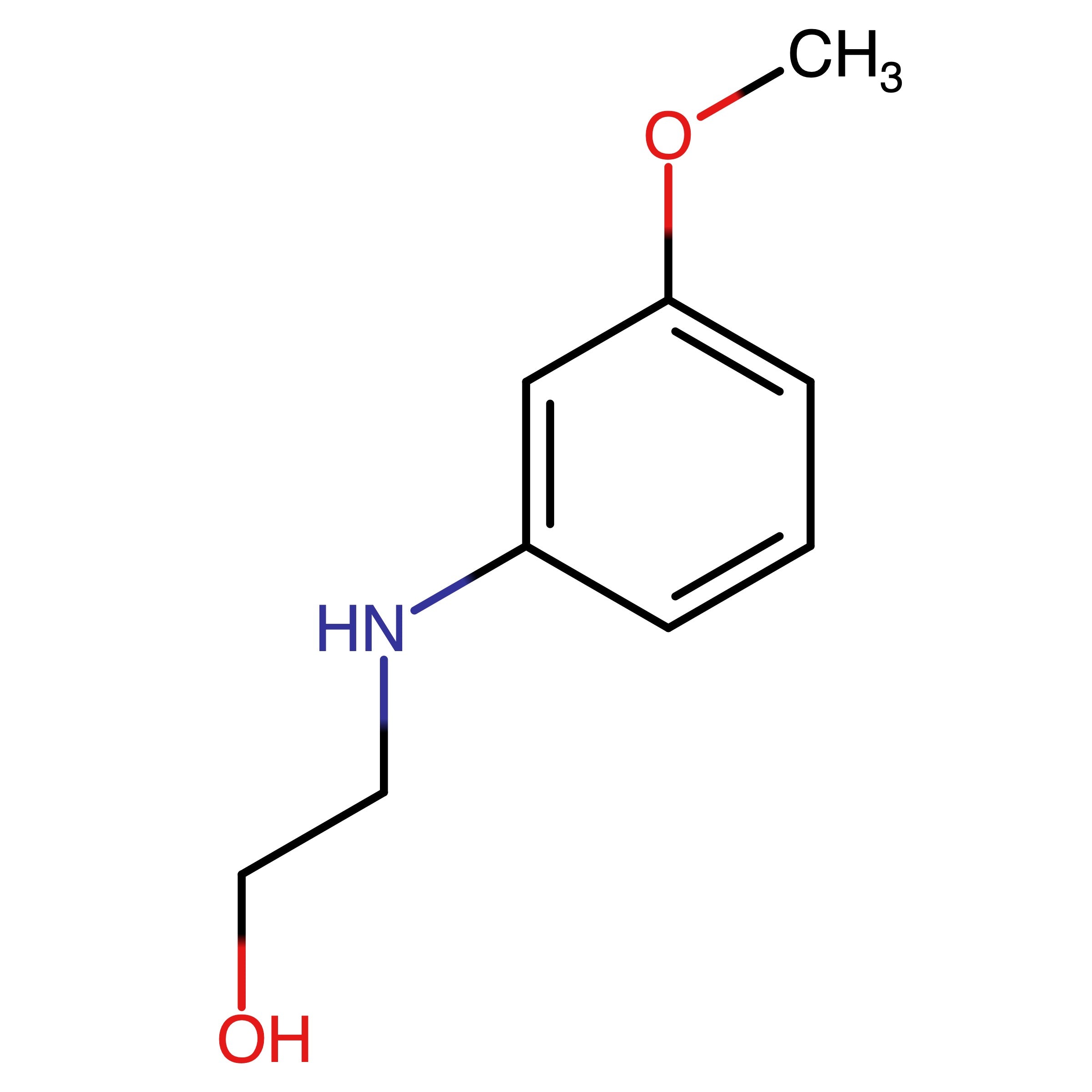 CAS 2933-76-8 | 2-((3-Methoxyphenyl)amino)ethan-1-ol