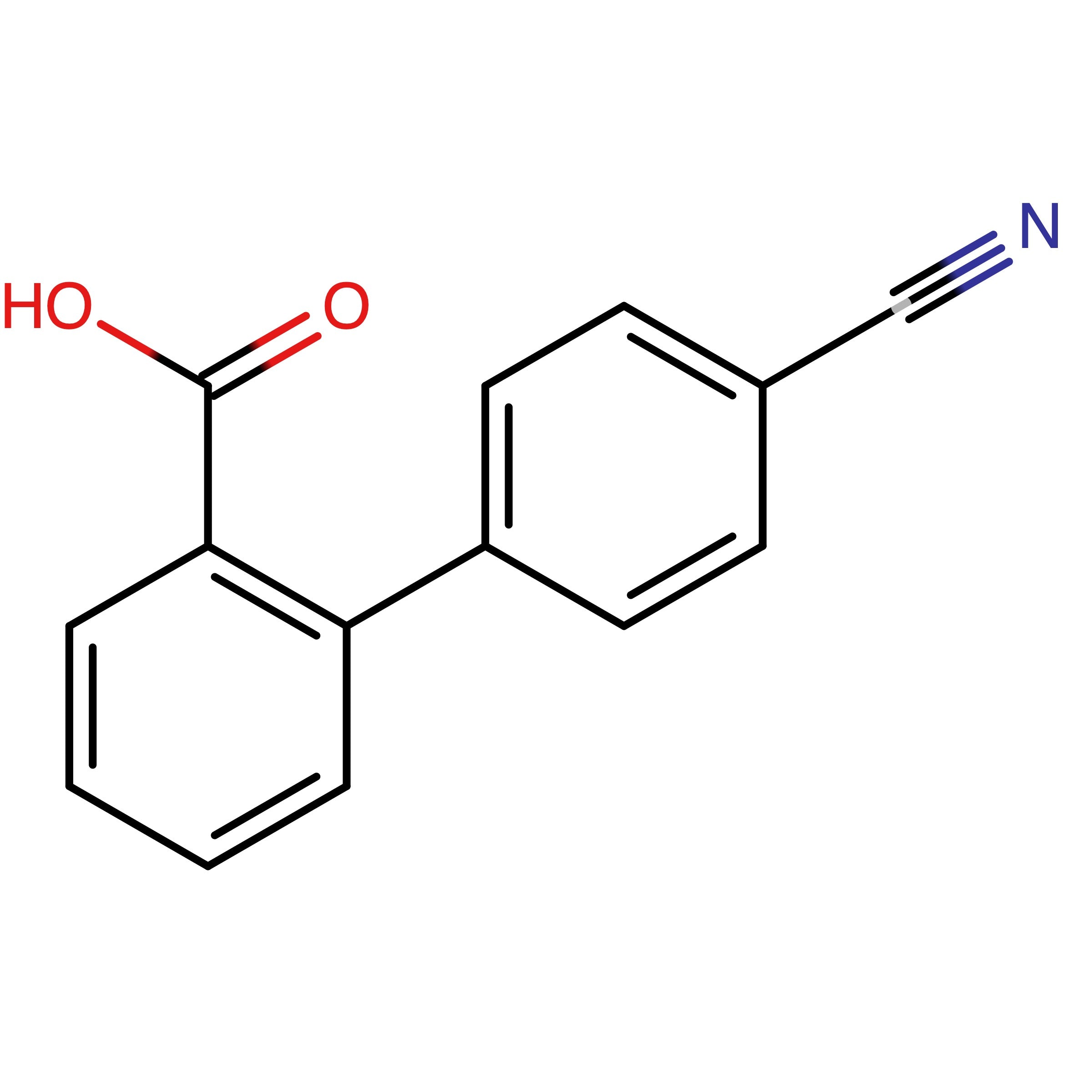 CAS 67856-50-2 | 4'-Carbonitril-[1,1'-biphenyl]-2-carboxylic acid