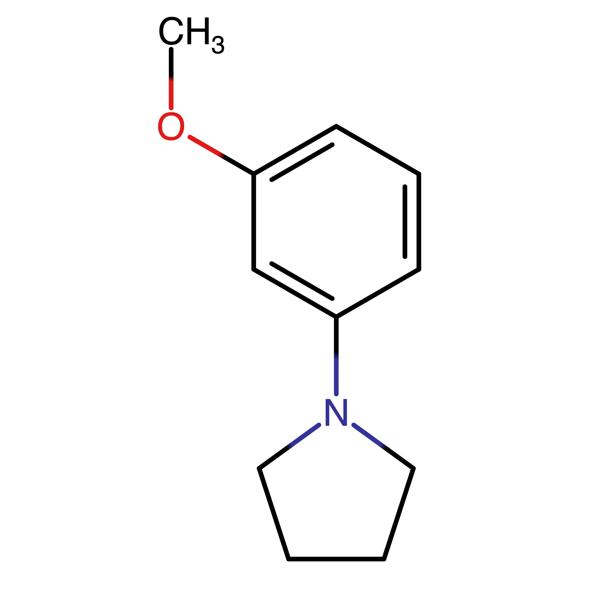 CAS 32040-07-6 | 1-(3-Methoxyphenyl)pyrrolidine