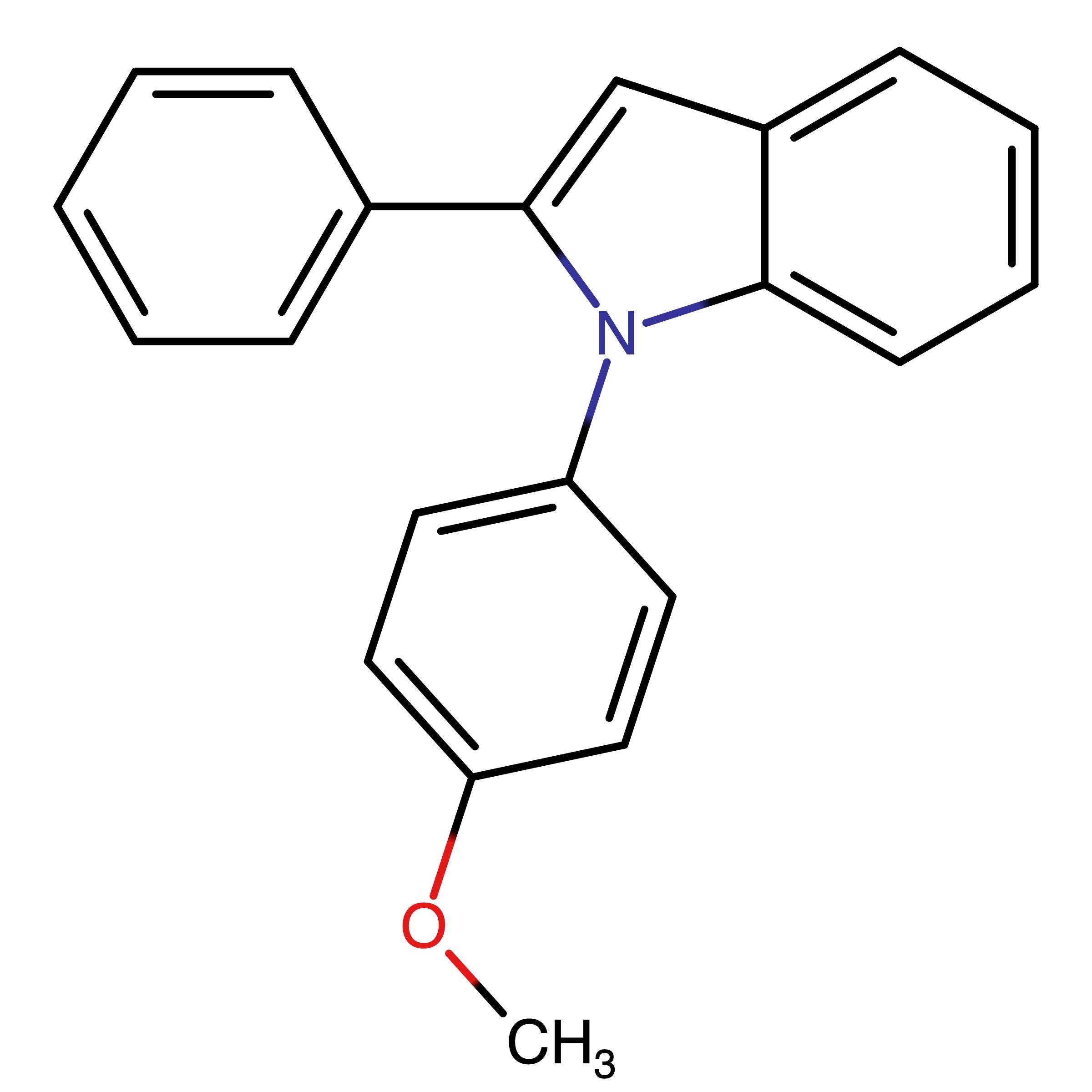 CAS 52351-44-7 | 1-(4-Methoxy-phenyl)-2-phenyl-1H-indole