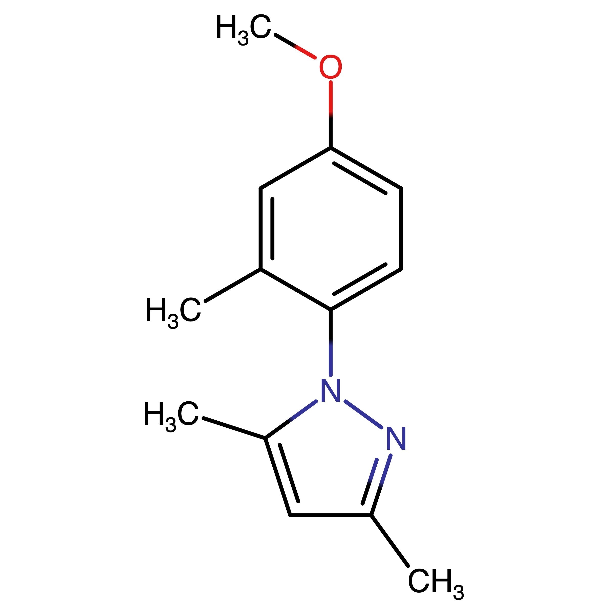 CAS 1572047-05-2 | 1-(4-Methoxy-2-methylphenyl)-3,5-dimethyl-1H-pyrazole
