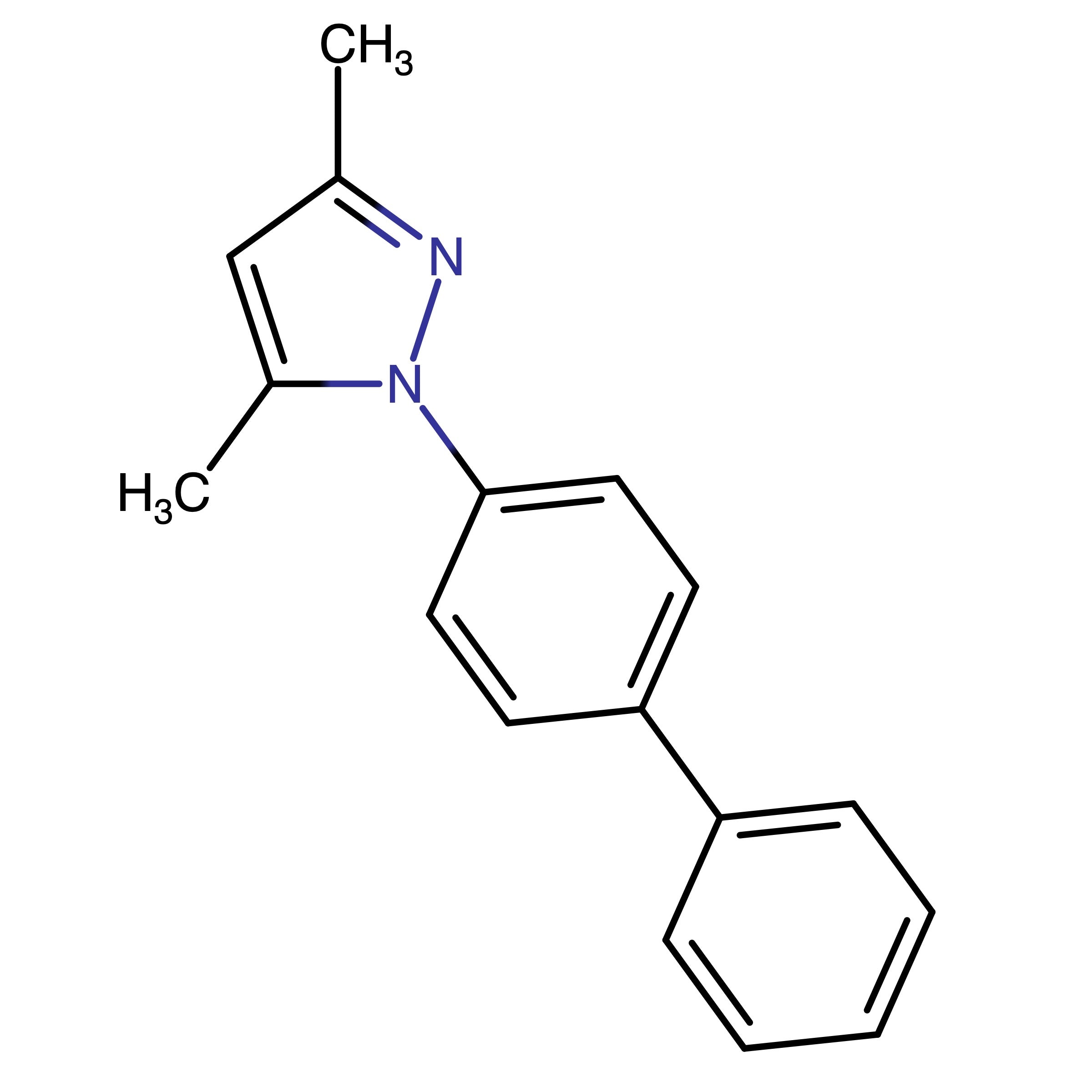 CAS 1281903-88-5 | 1-(Biphenyl-4-yl)-3,5-dimethyl-1H-pyrazole