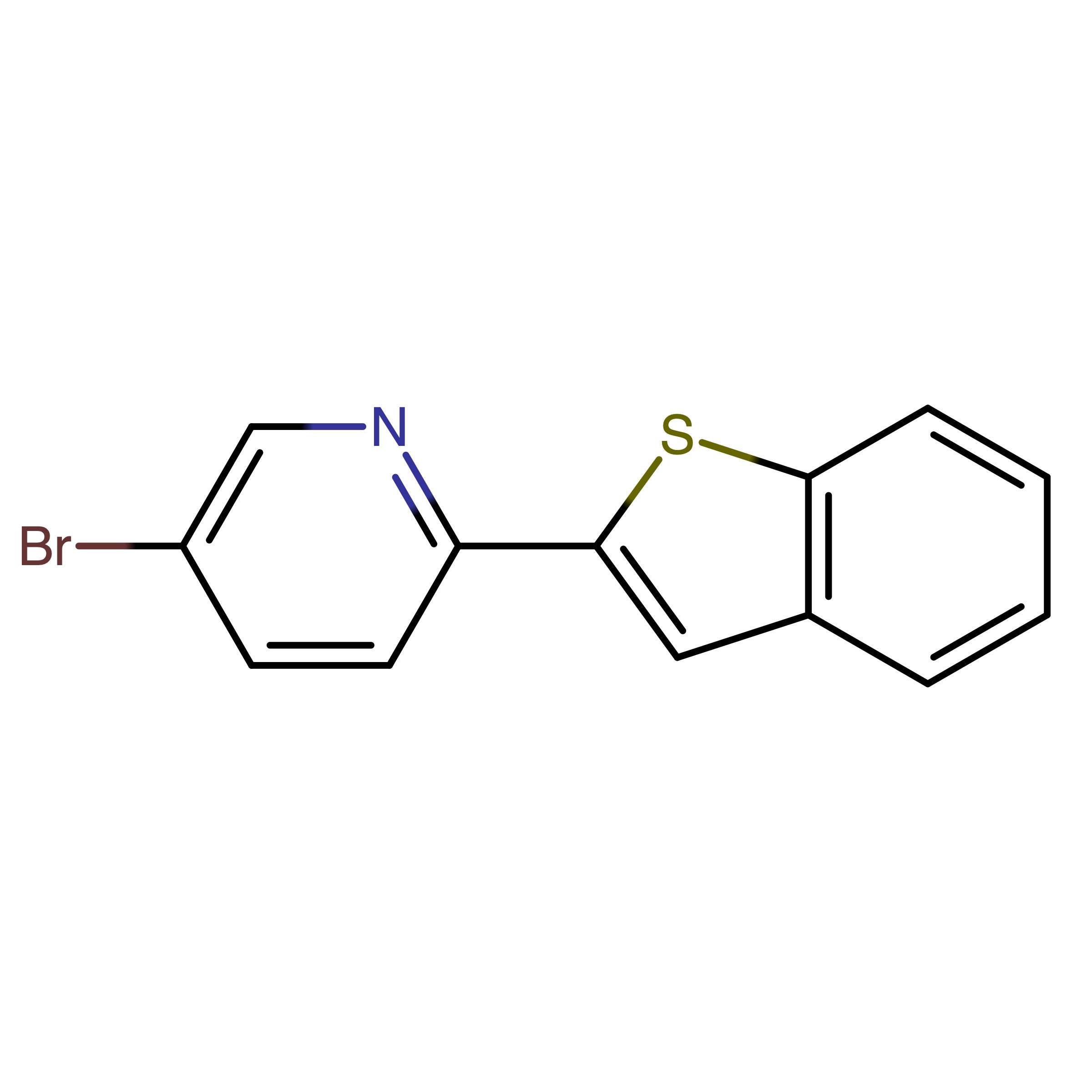 CAS 557793-46-1 | 2-(Benzo[b]thiophen-2-yl)-5-bromopyridine