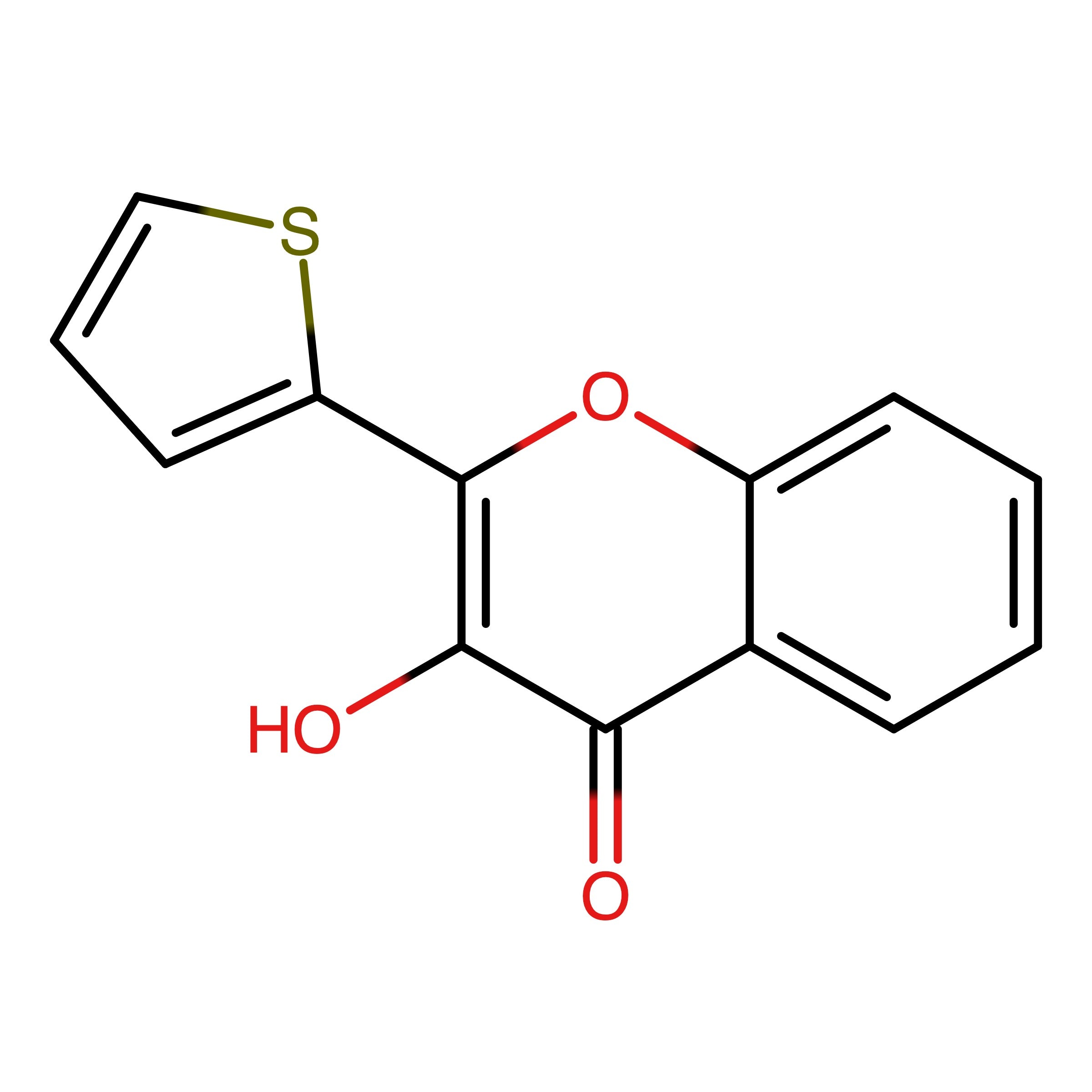 CAS 91805-20-8 | 3-Hydroxy-2-(thiophen-2-yl)-chromen-4-one
