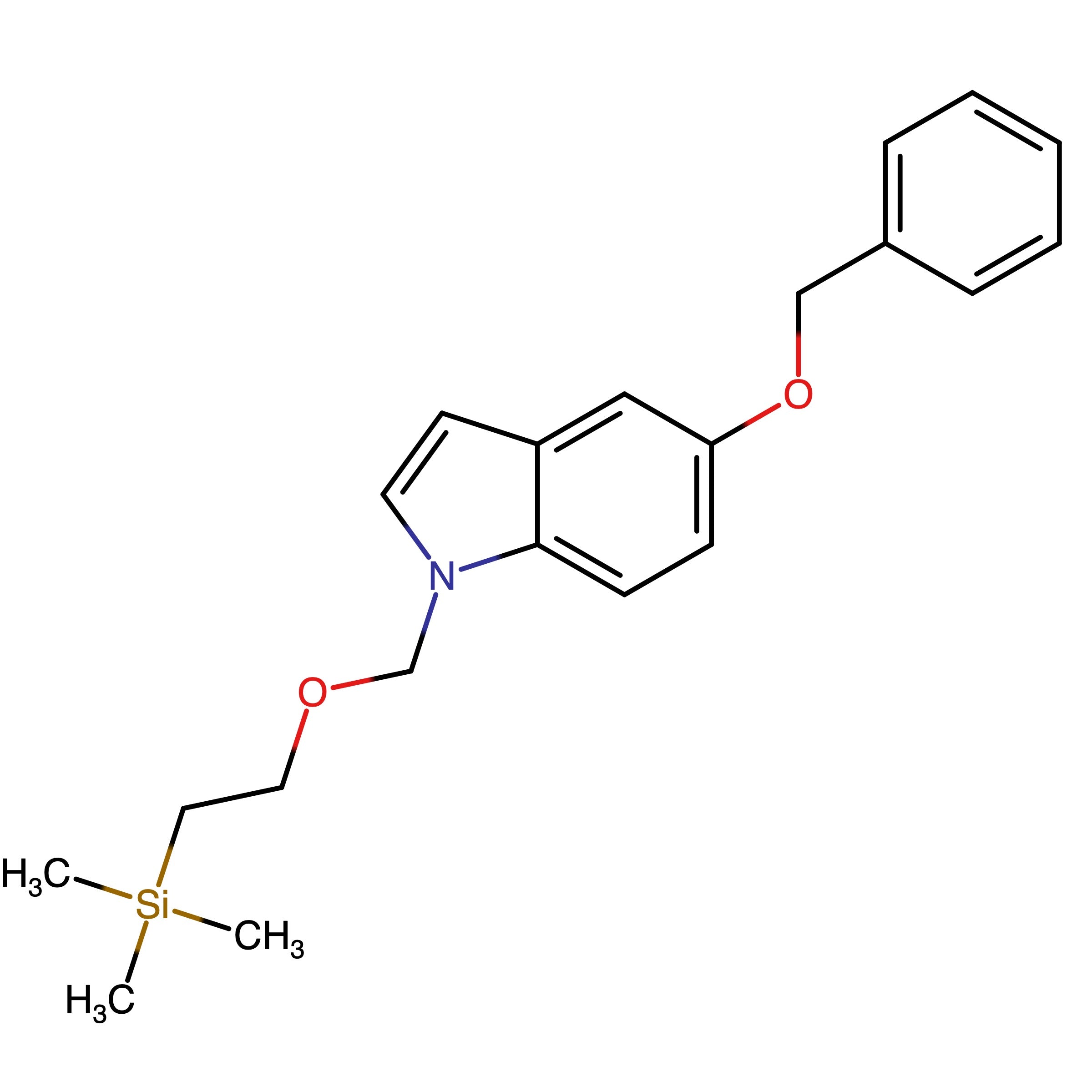 CAS 1000786-73-1 | 5-(Benzyloxy)-1-((2-(trimethylsilyl)ethoxy)methyl)-1H-indole