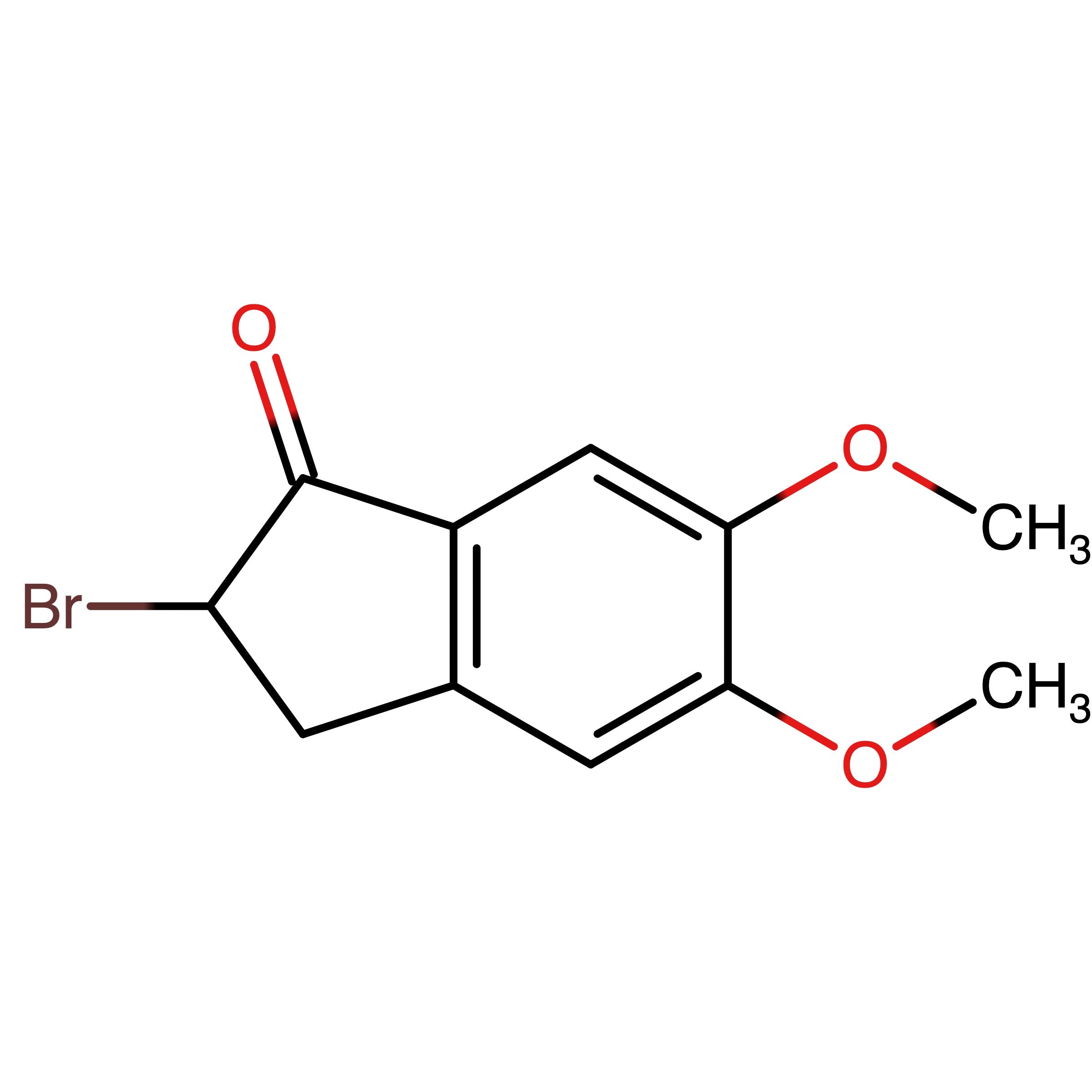 CAS 2747-08-2 | 2-Bromo-5,6-dimethoxy-2,3-dihydro-1H-inden-1-one