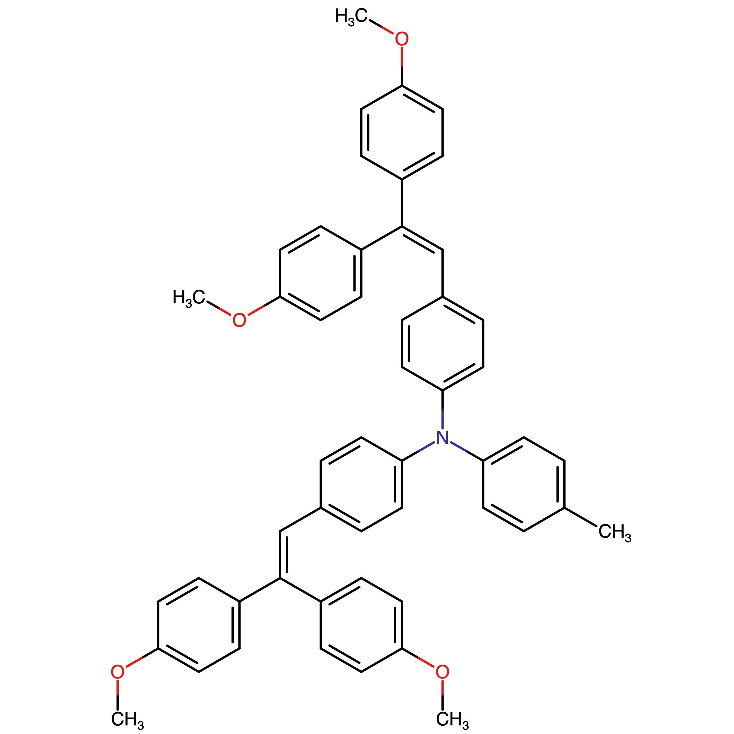 CAS 1488369-45-4 | 4-(2,2-Bis(4-methoxyphenyl)vinyl)-N-(4-(2,2-bis(4-methoxyphenyl)vinyl)phenyl)-N-(p-tolyl)aniline