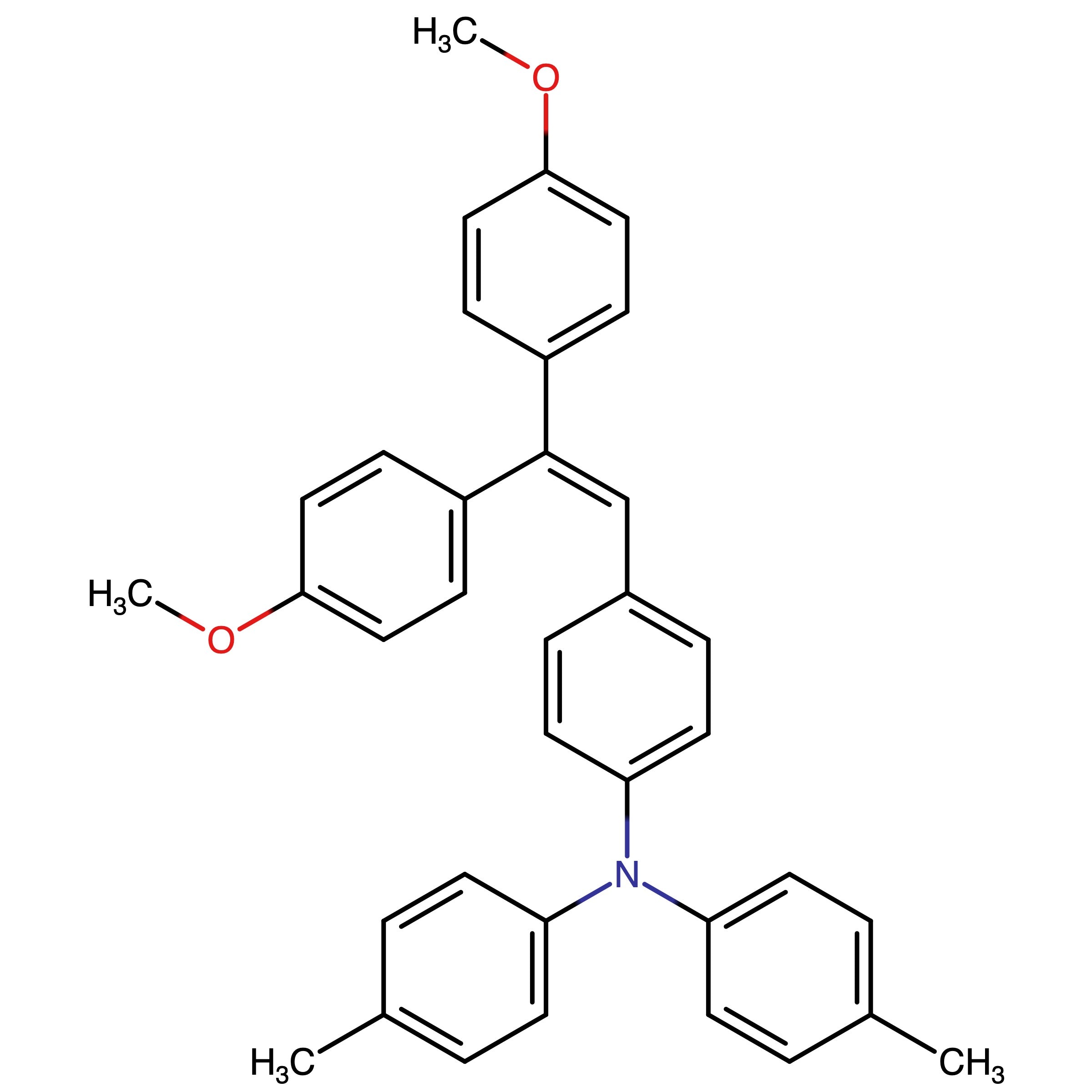 CAS 198769-43-6 | 4-(2,2-Bis(4-methoxyphenyl)vinyl)-N,N-di-p-tolylaniline