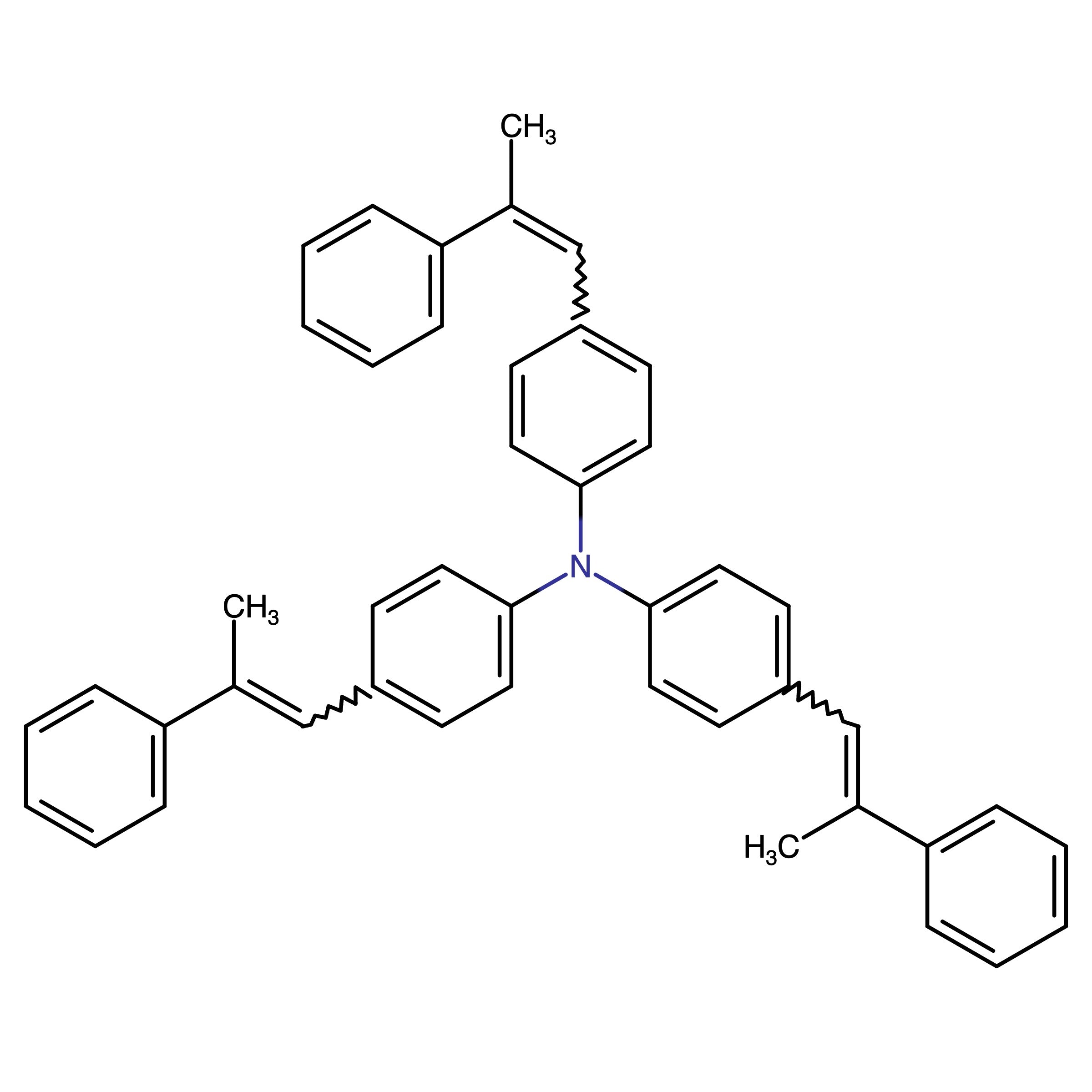 CAS 1488369-32-9 | Tris(4-(2-phenylprop-1-en-1-yl)phenyl)amine