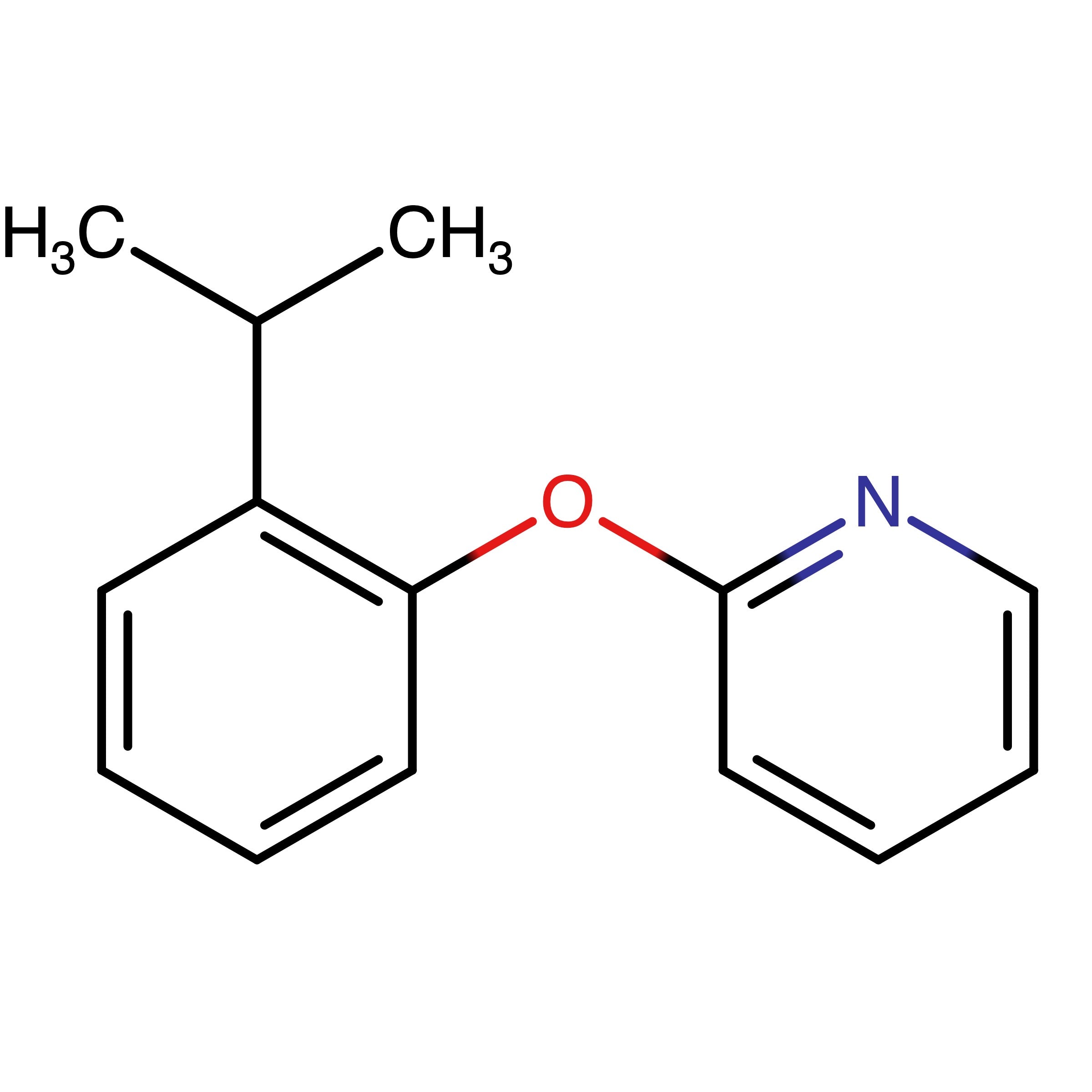 CAS 1354629-31-4 | 2-[(2-(Prop-2-yl)phenoxy)]pyridine
