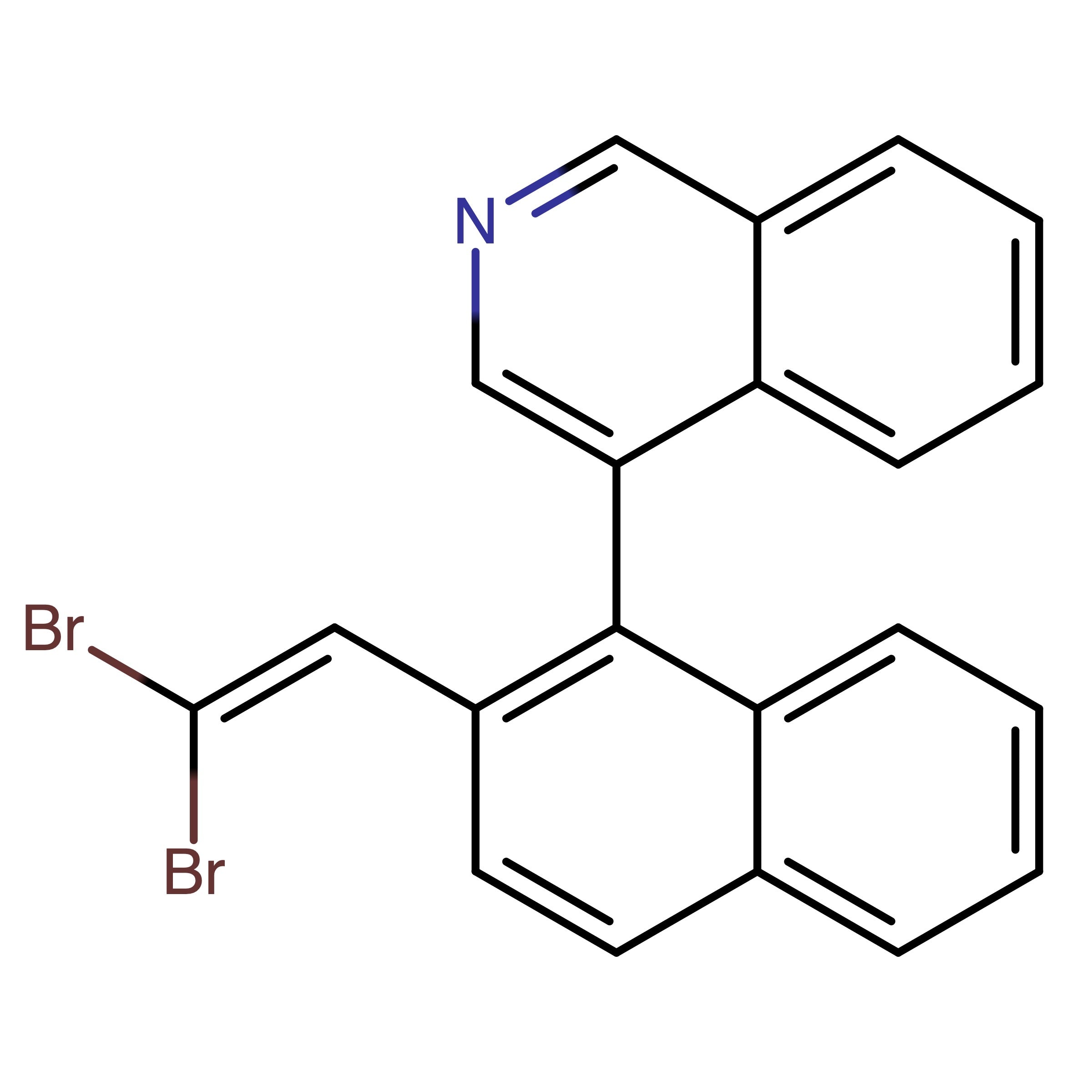 CAS 1602654-59-0 | 4-(2-(2,2-Dibromovinyl)naphthalen-1-yl)isoquinoline
