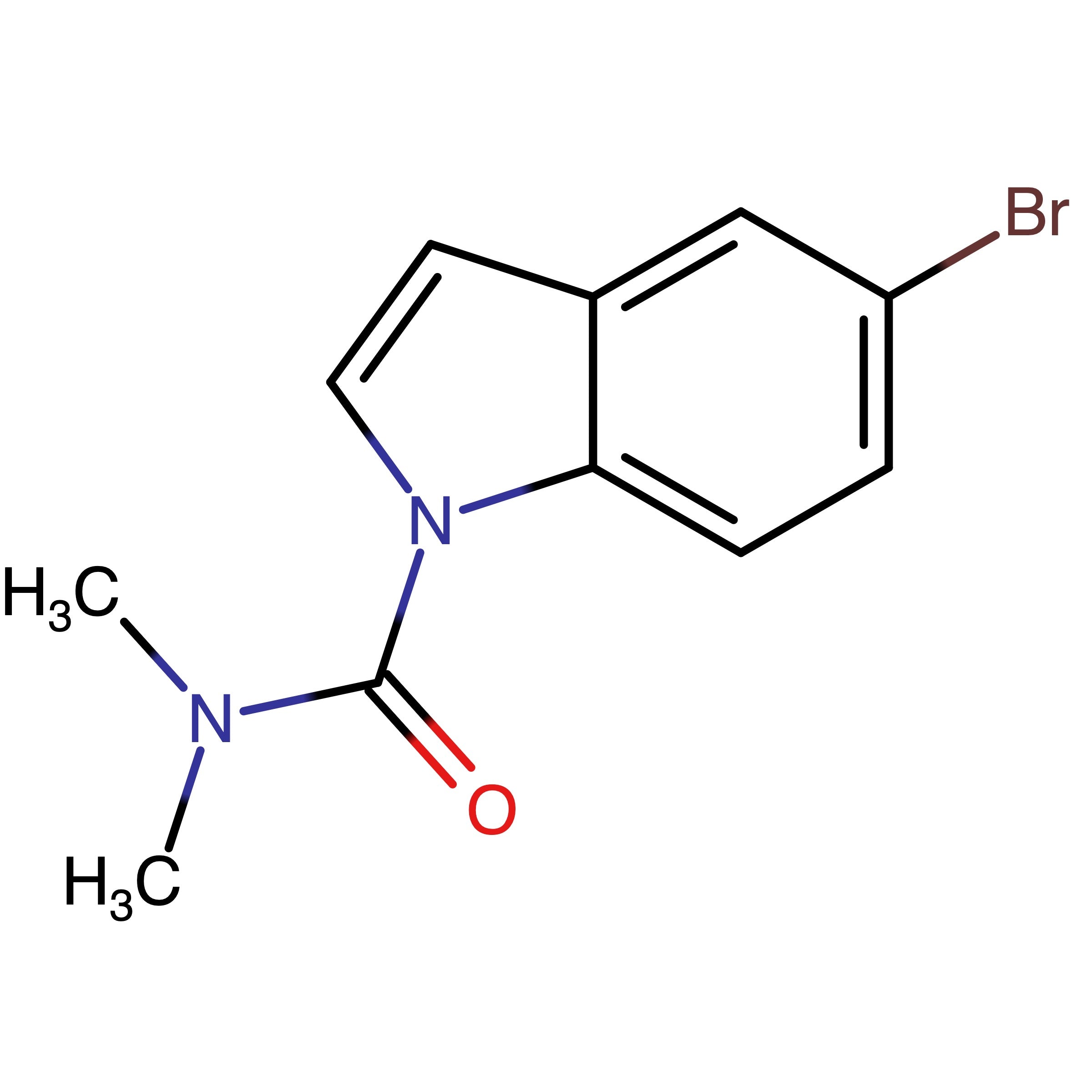 CAS 1454704-90-5 | 5-Bromo-N,N-dimethyl-1H-indole-1-carboxamide