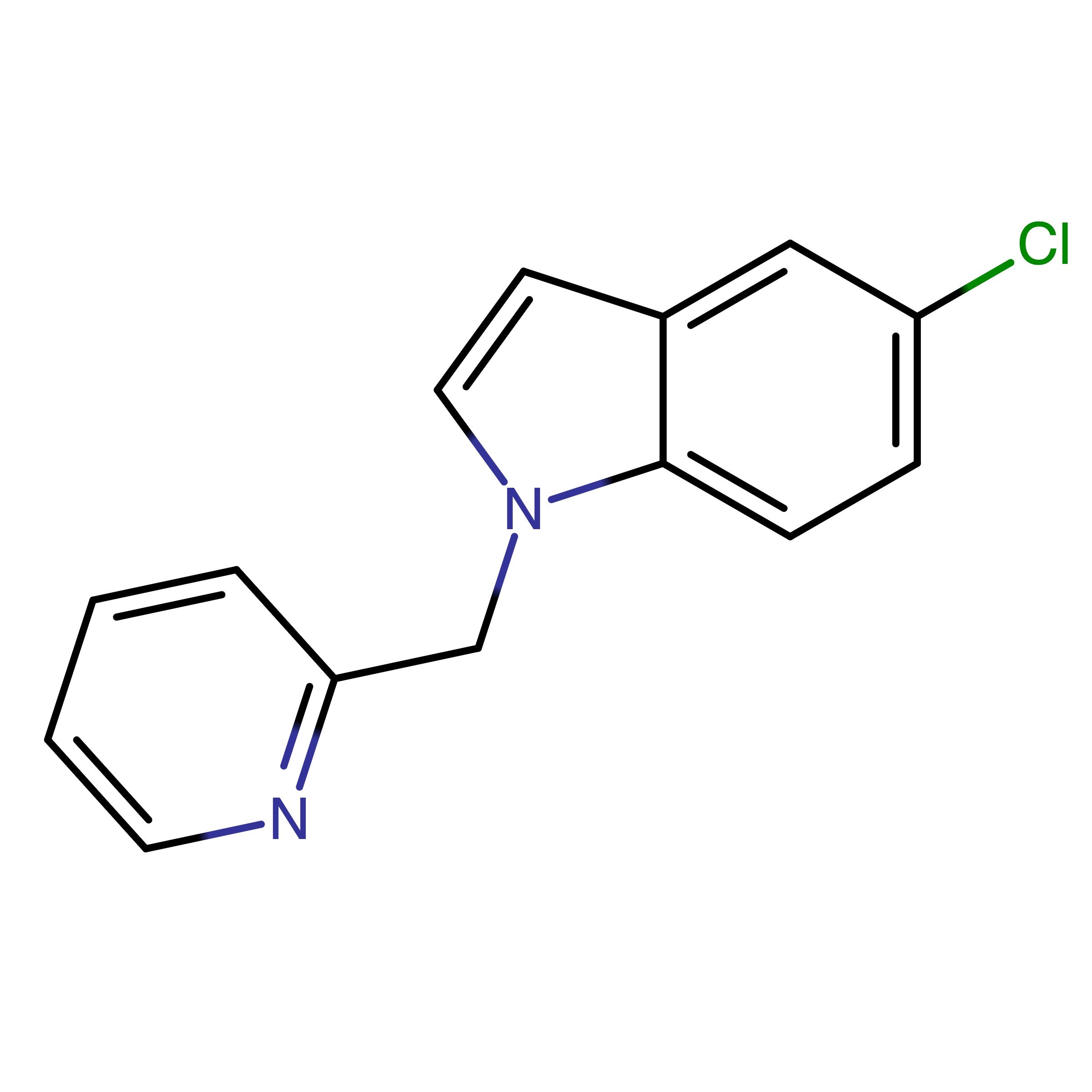 CAS 1527481-77-1 | 5-Chloro-1-(pyridin-2-ylmethyl)-1H-indole