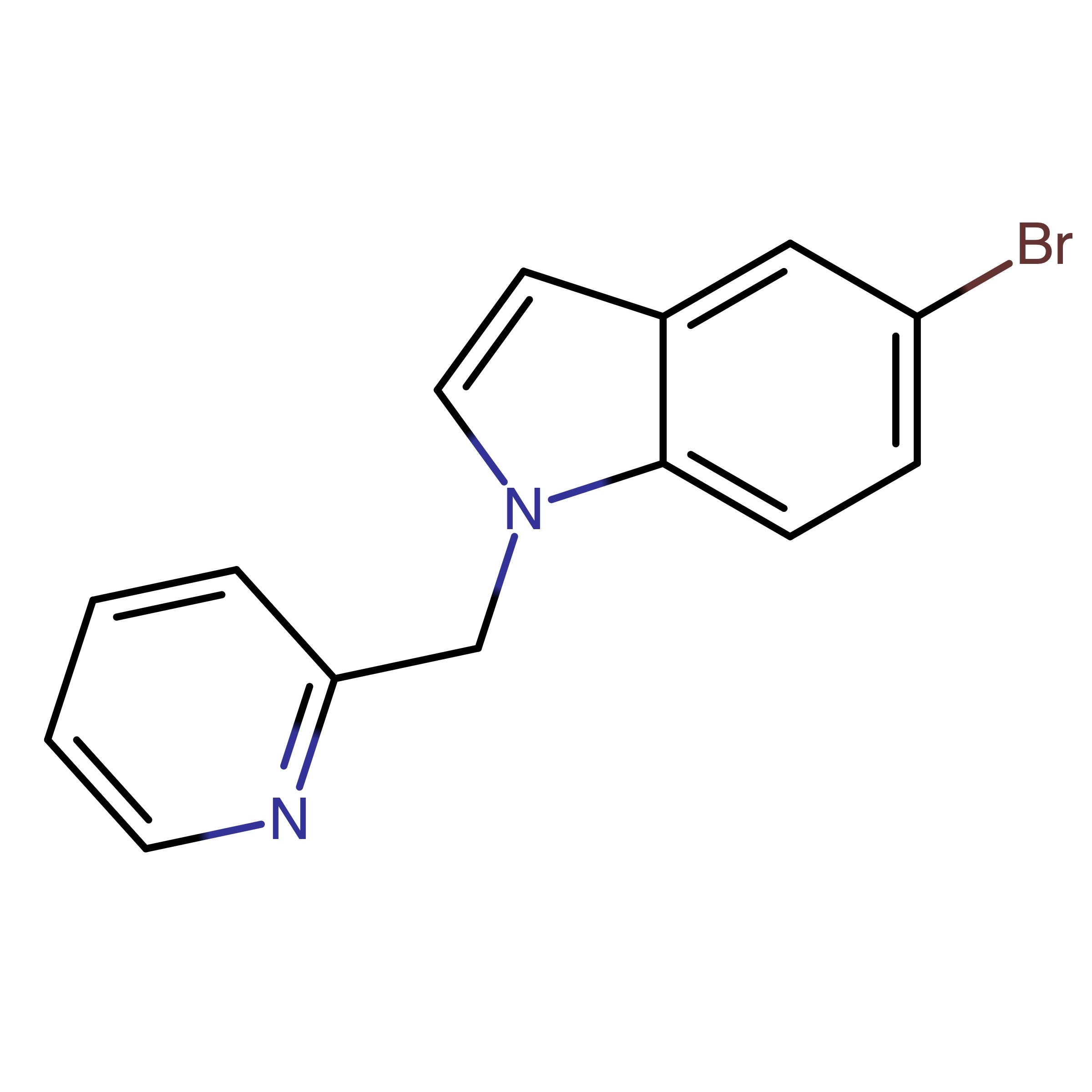 CAS 1527481-78-2 | 5-Bromo-1-(pyridin-2-ylmethyl)-1H-indole