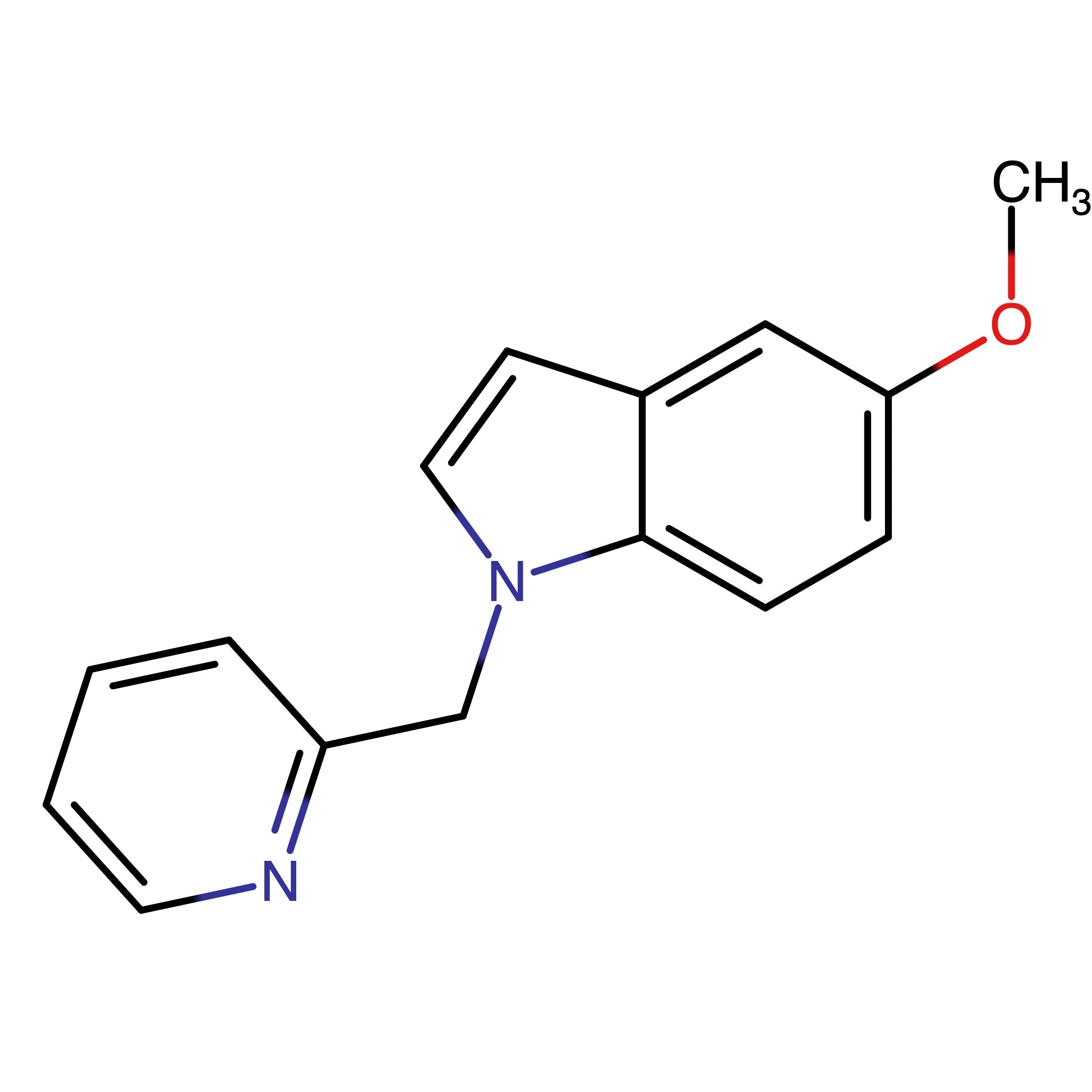 CAS 1527481-79-3 | 5-Methoxy-1-(pyridin-2-ylmethyl)-1H-indole