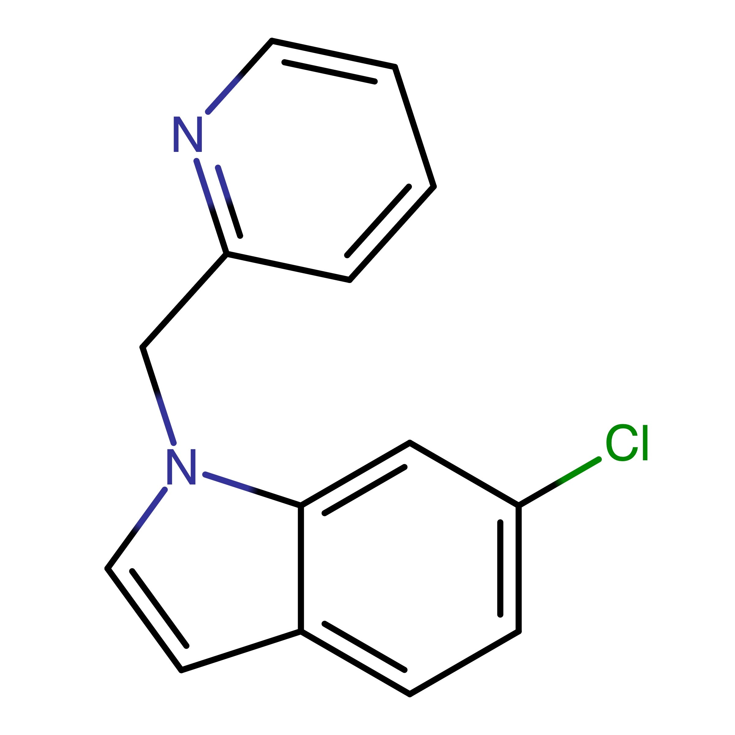 CAS 1527481-80-6 | 6-Chloro-1-(pyridin-2-ylmethyl)-1H-indole