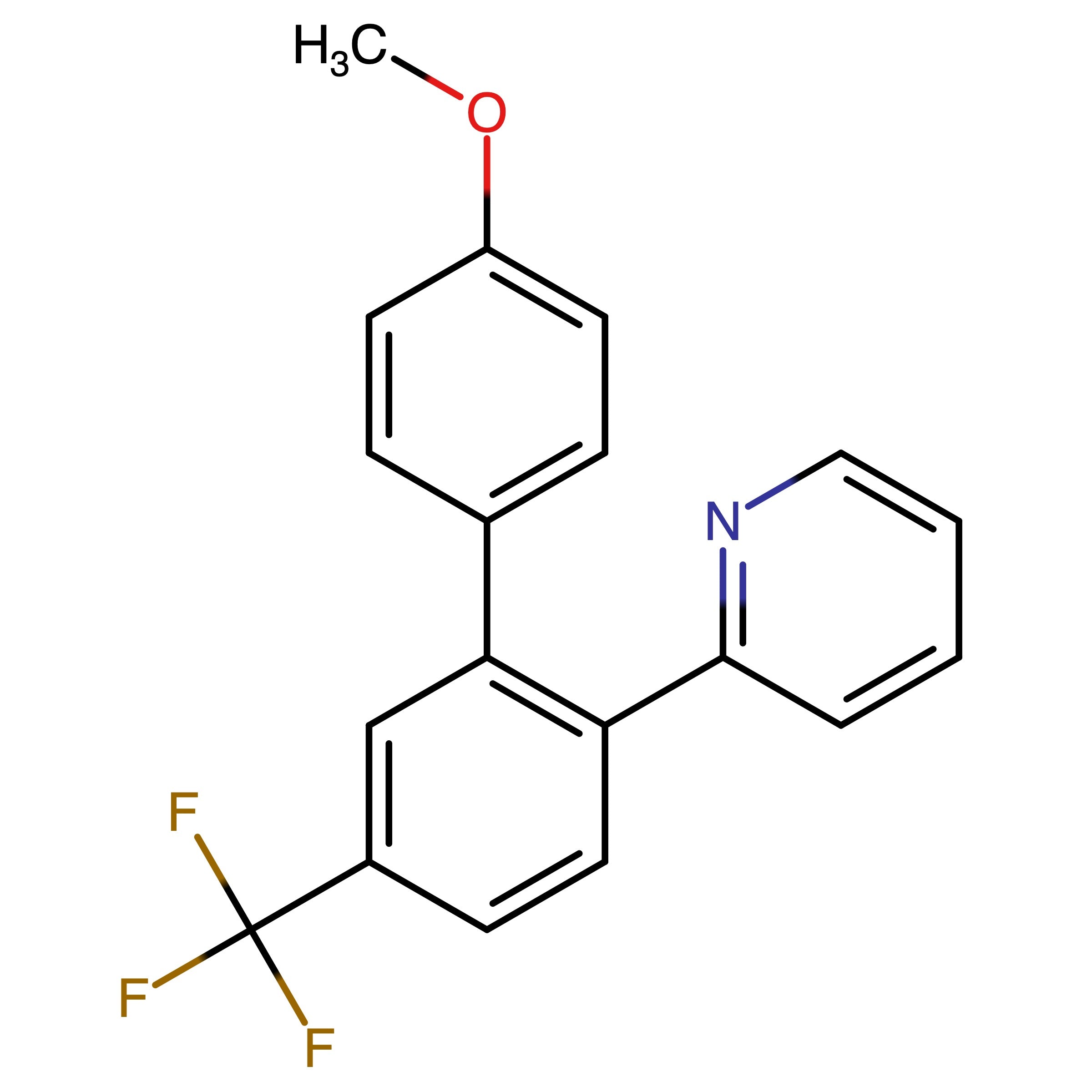 CAS 1251668-10-6 | 2-(4'-Methoxy-5-(trifluoromethyl)-[1,1'-biphenyl]-2-yl)pyridine