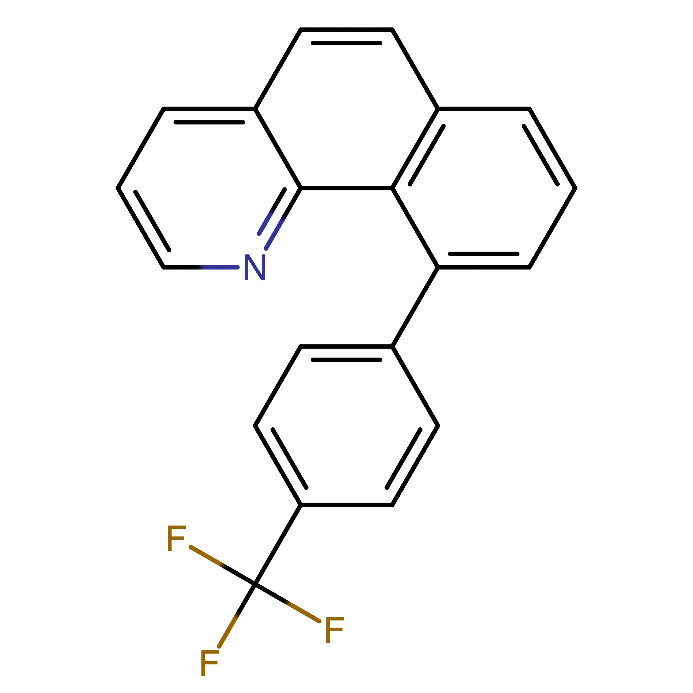 CAS 1203793-21-8 | 10-{4-(Trifluoromethyl)phenyl}benzo[h]quinoline