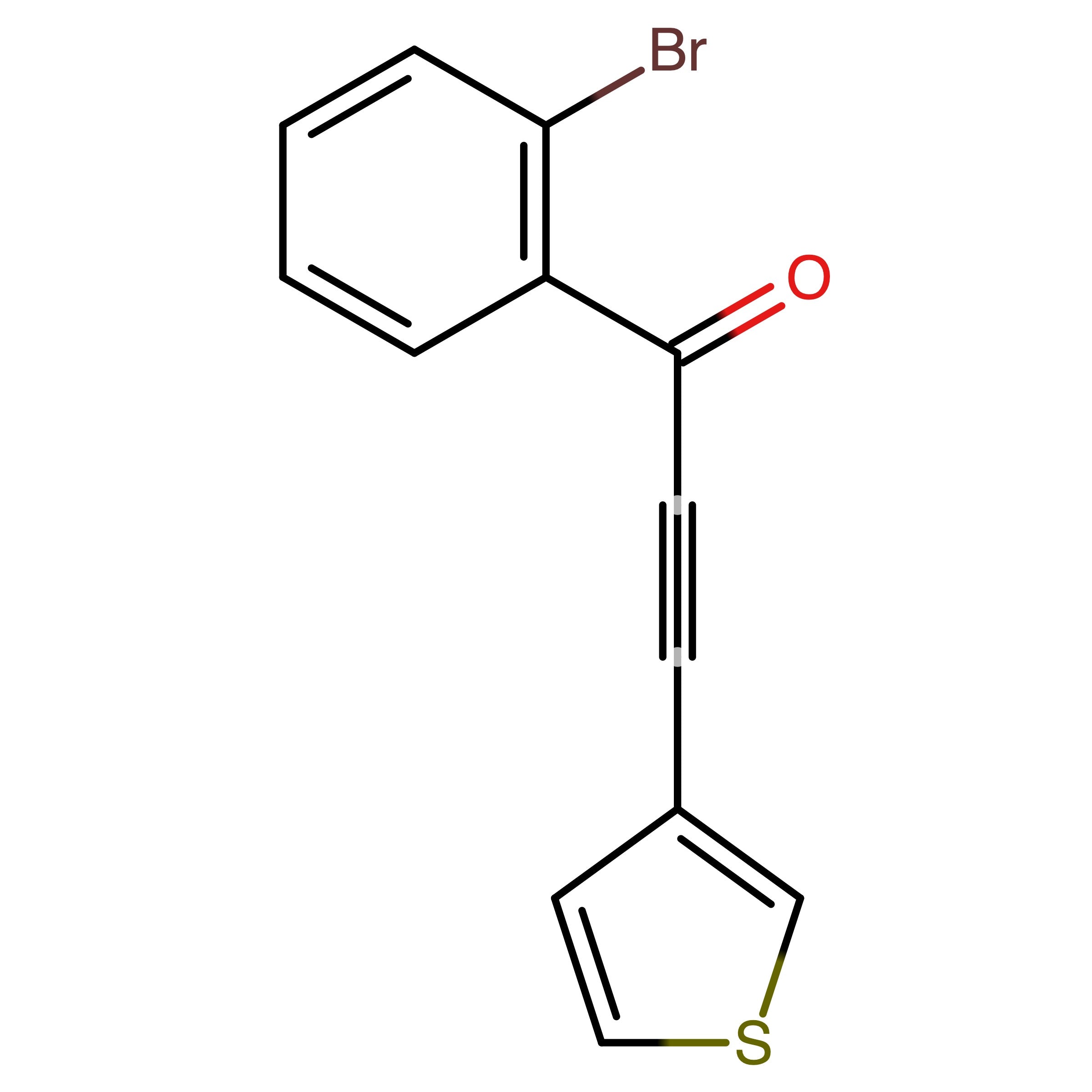CAS 1505531-64-5 | 1-(2-Bromophenyl)-3-(thiophen-3-yl)prop-2-yn-1-one