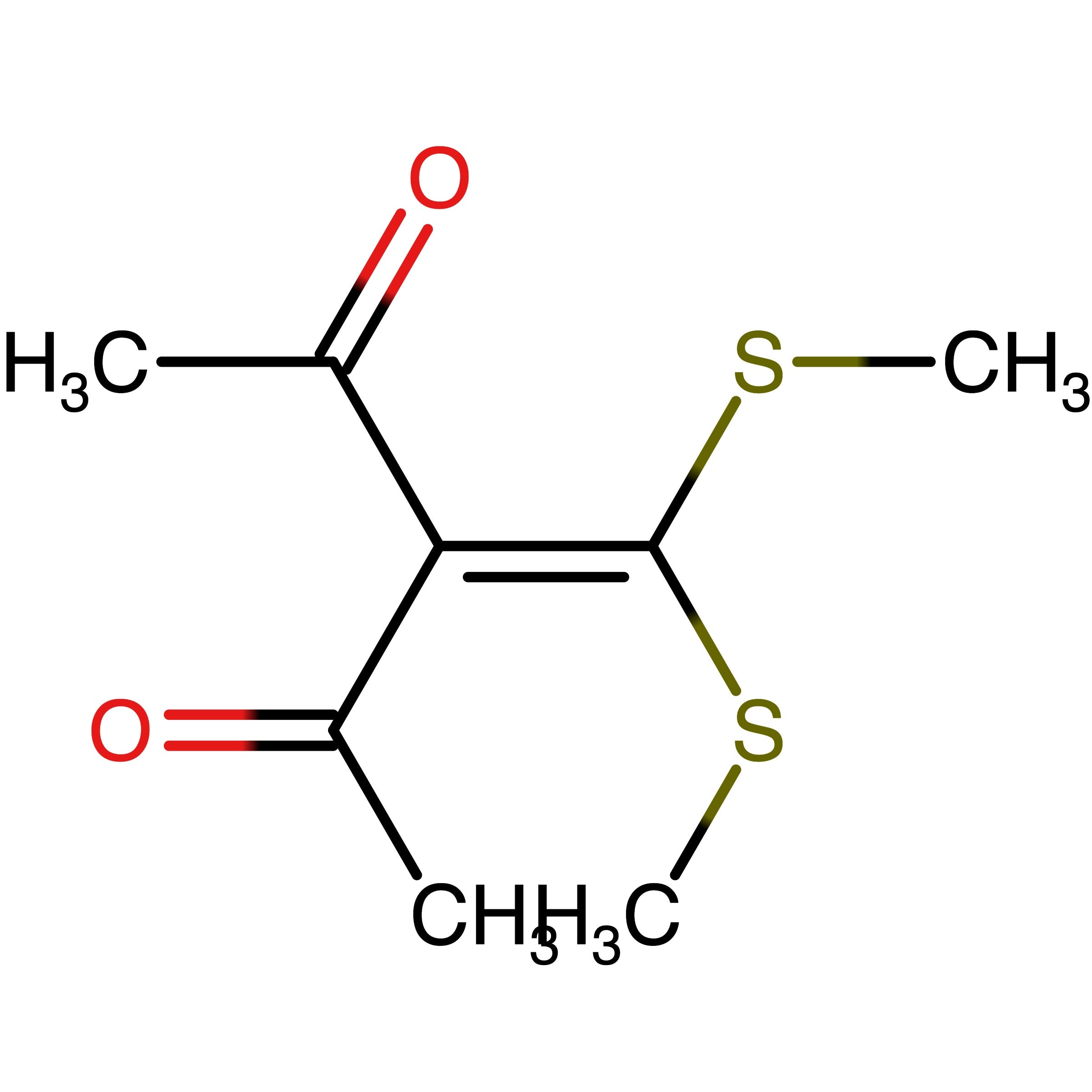 CAS 15908-50-6 | 3-(Bis(methylthio)methylene)pentane-2,4-dione | MFCD00067944