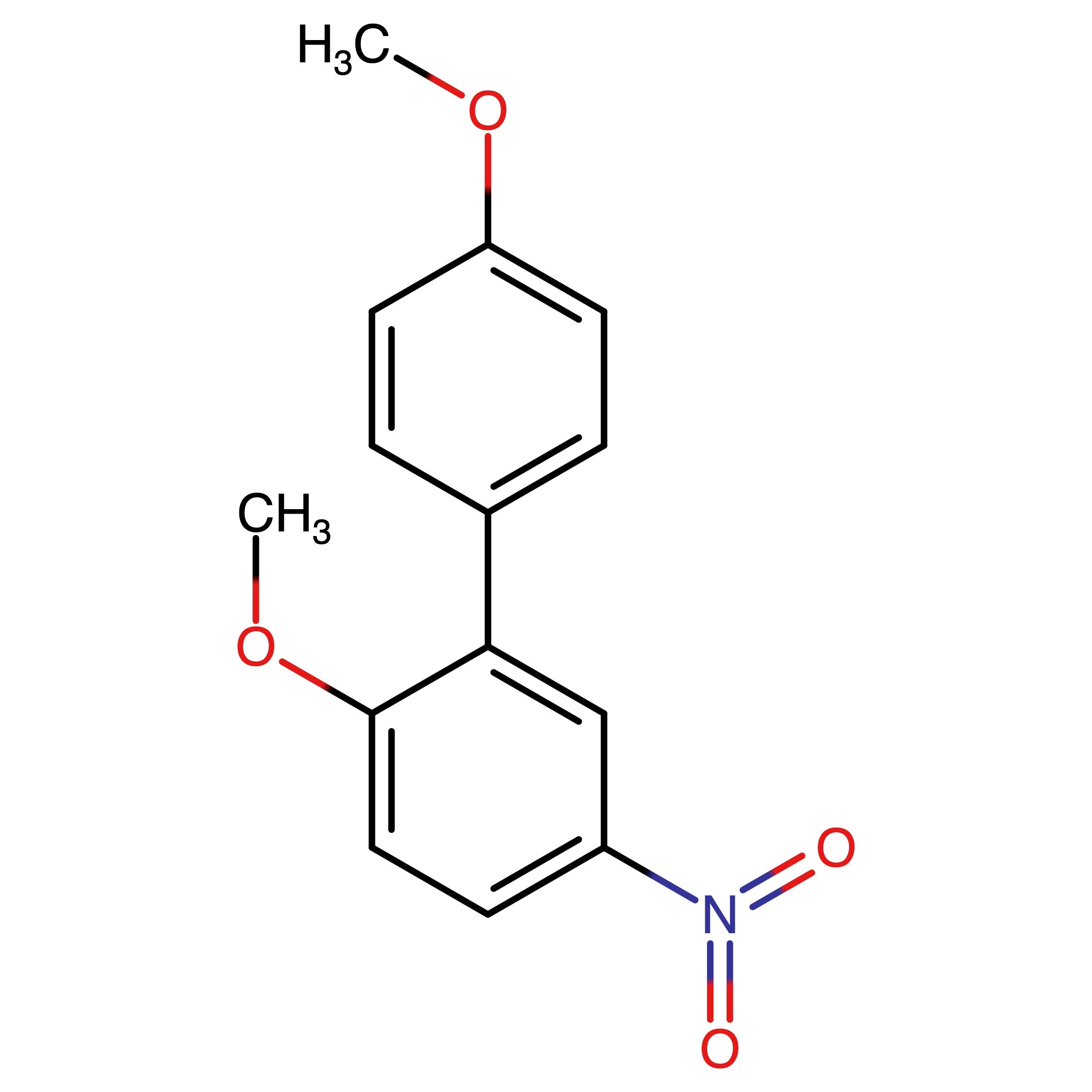 CAS 111088-09-6 | 2,4'-Dimethoxy-5-nitro-1,1'-biphenyl