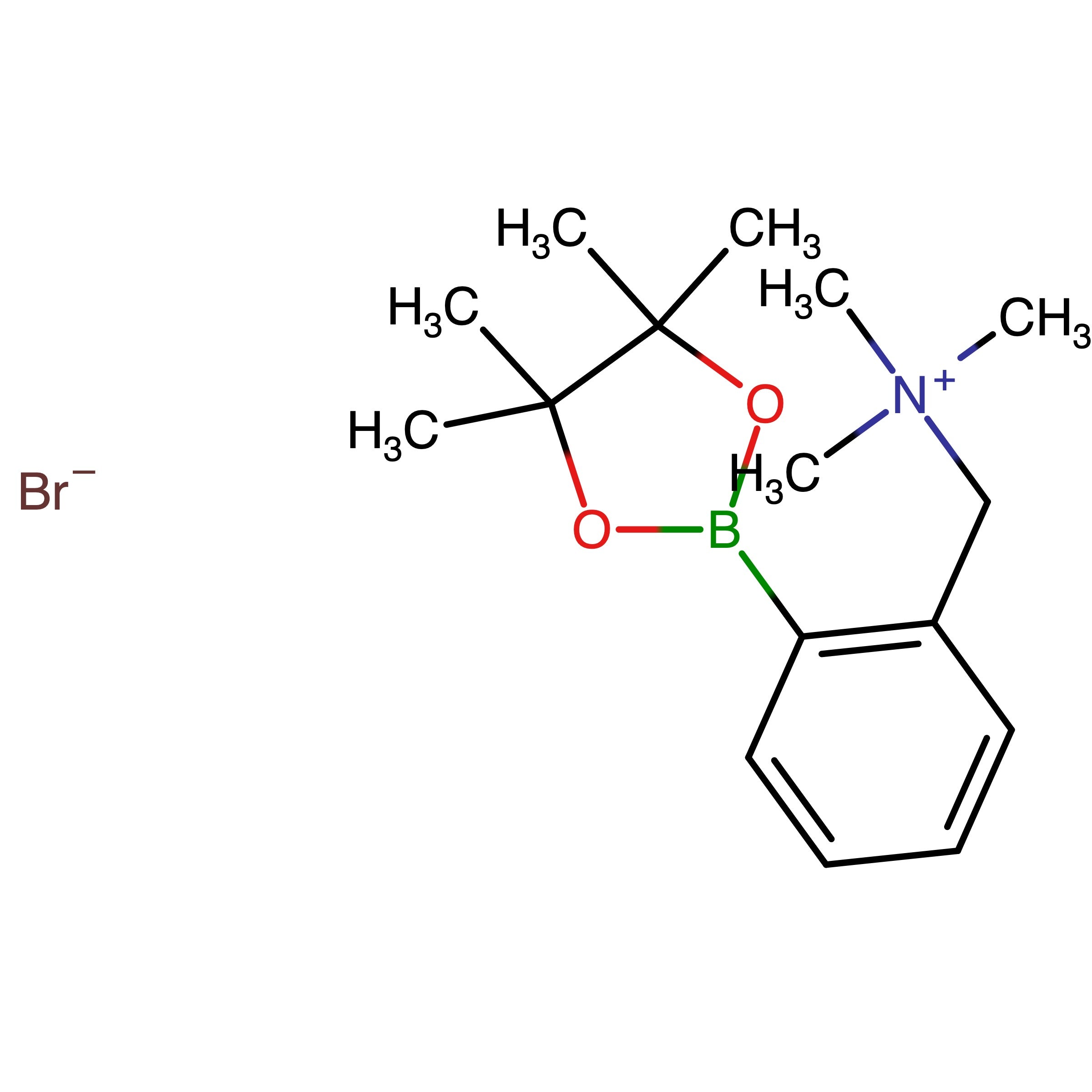 CAS 1447933-45-0 | N,N,N-Trimethyl-1-(2-(4,4,5,5-tetramethyl-1,3,2-dioxaborolan-2-yl)phenyl)methanaminium bromide