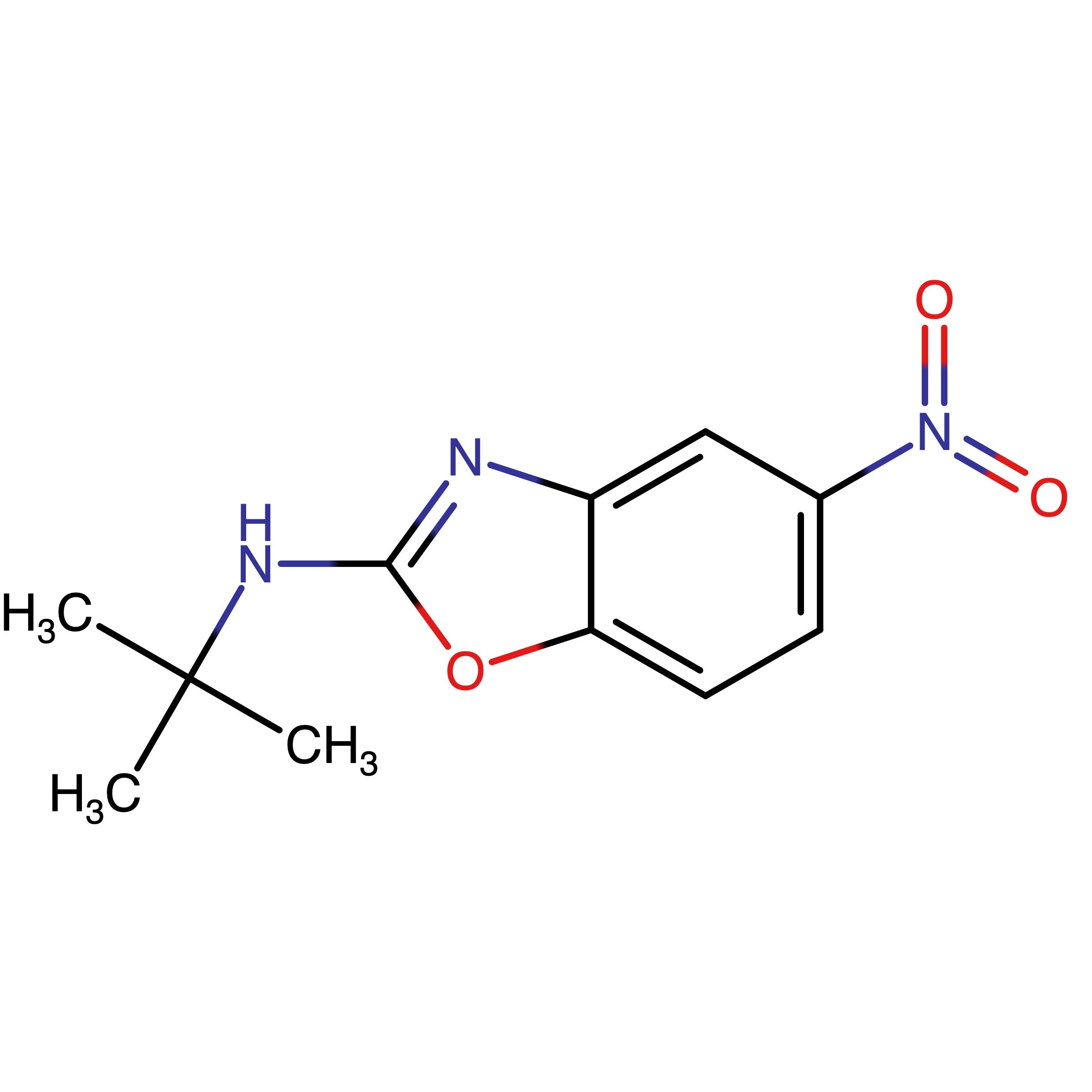 CAS 337908-65-3 | N-tert-Butyl-5-nitrobenzo[d]oxazol-2-amine