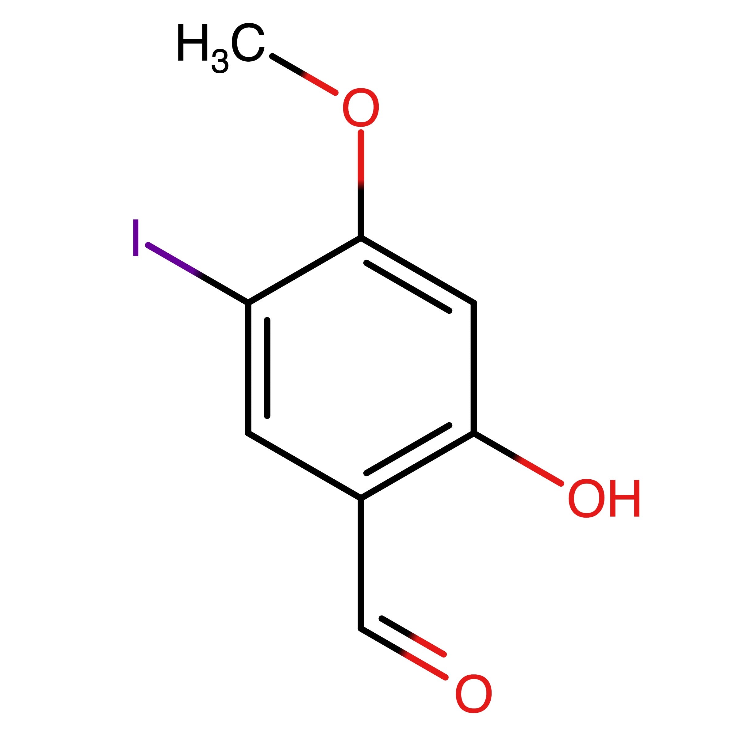 CAS 237056-75-6 | 2-Hydroxy-5-iodo-4-methoxybenzaldehyde | MFCD16249658