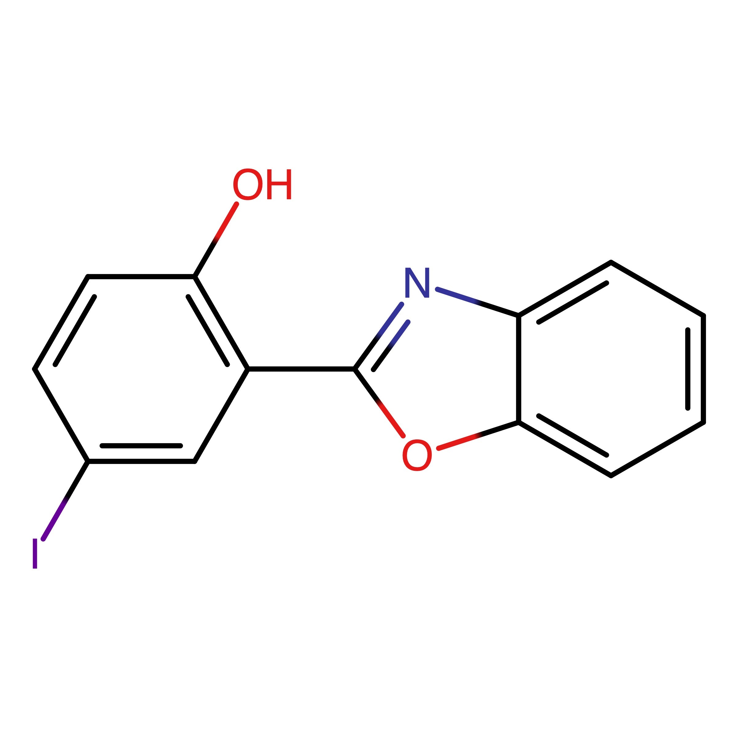 CAS 1114506-93-2 | 2-(Benzo[d]oxazol-2-yl)-4-iodophenol