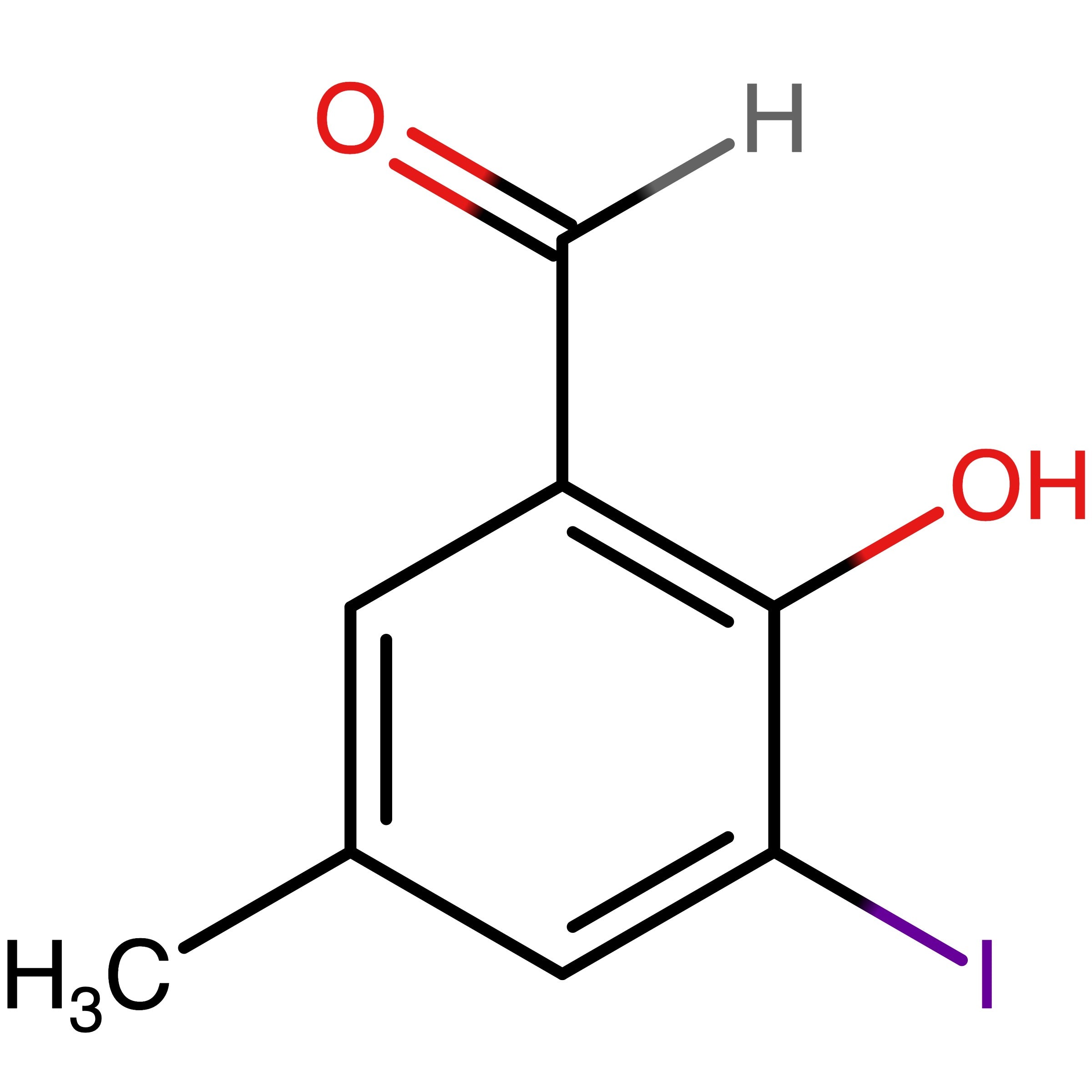 CAS 56140-67-1 | 2-Hydroxy-3-iodo-5-methylbenzaldehyde