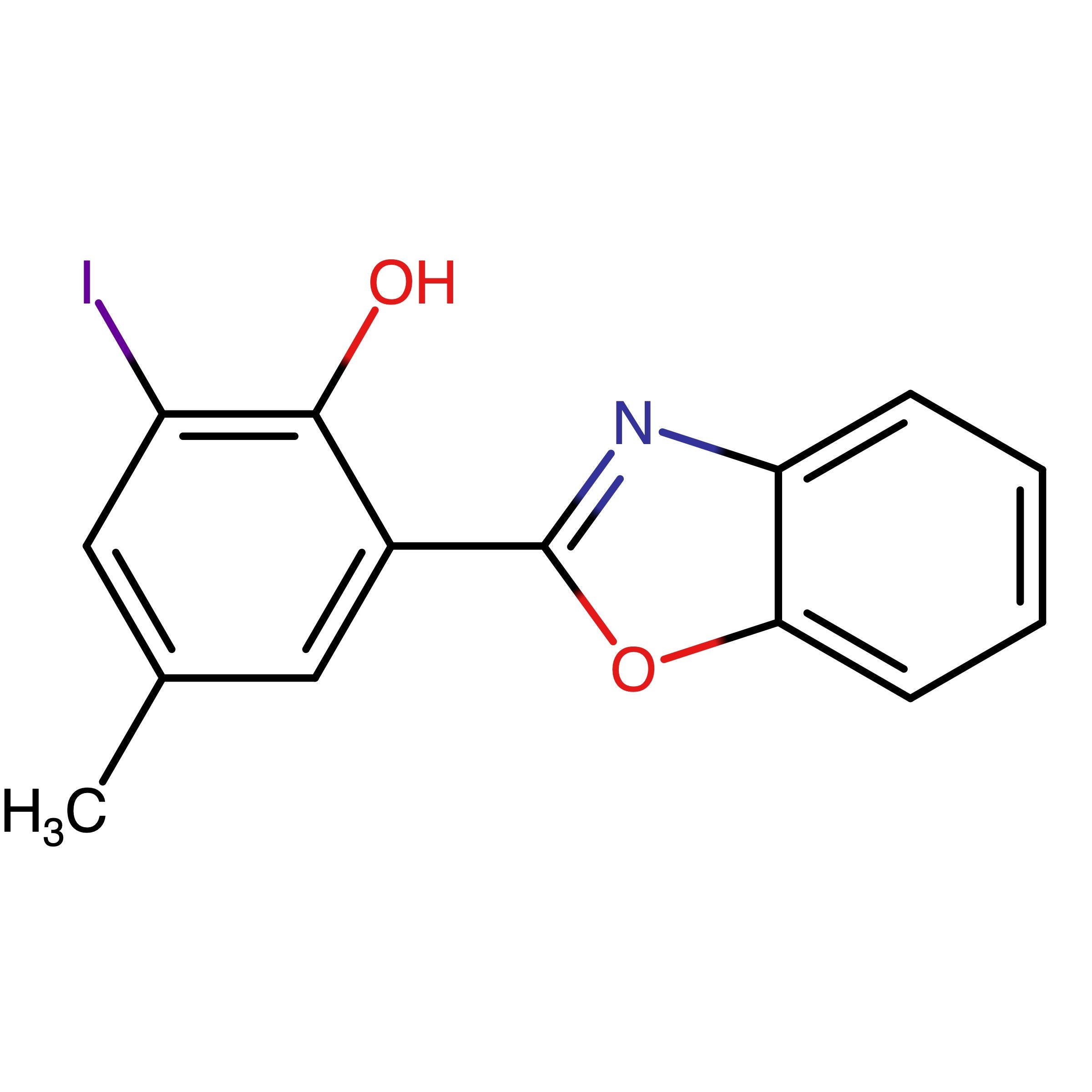 CAS 1446747-37-0 | 2-(Benzo[d]oxazol-2-yl)-6-iodo-4-methylphenol